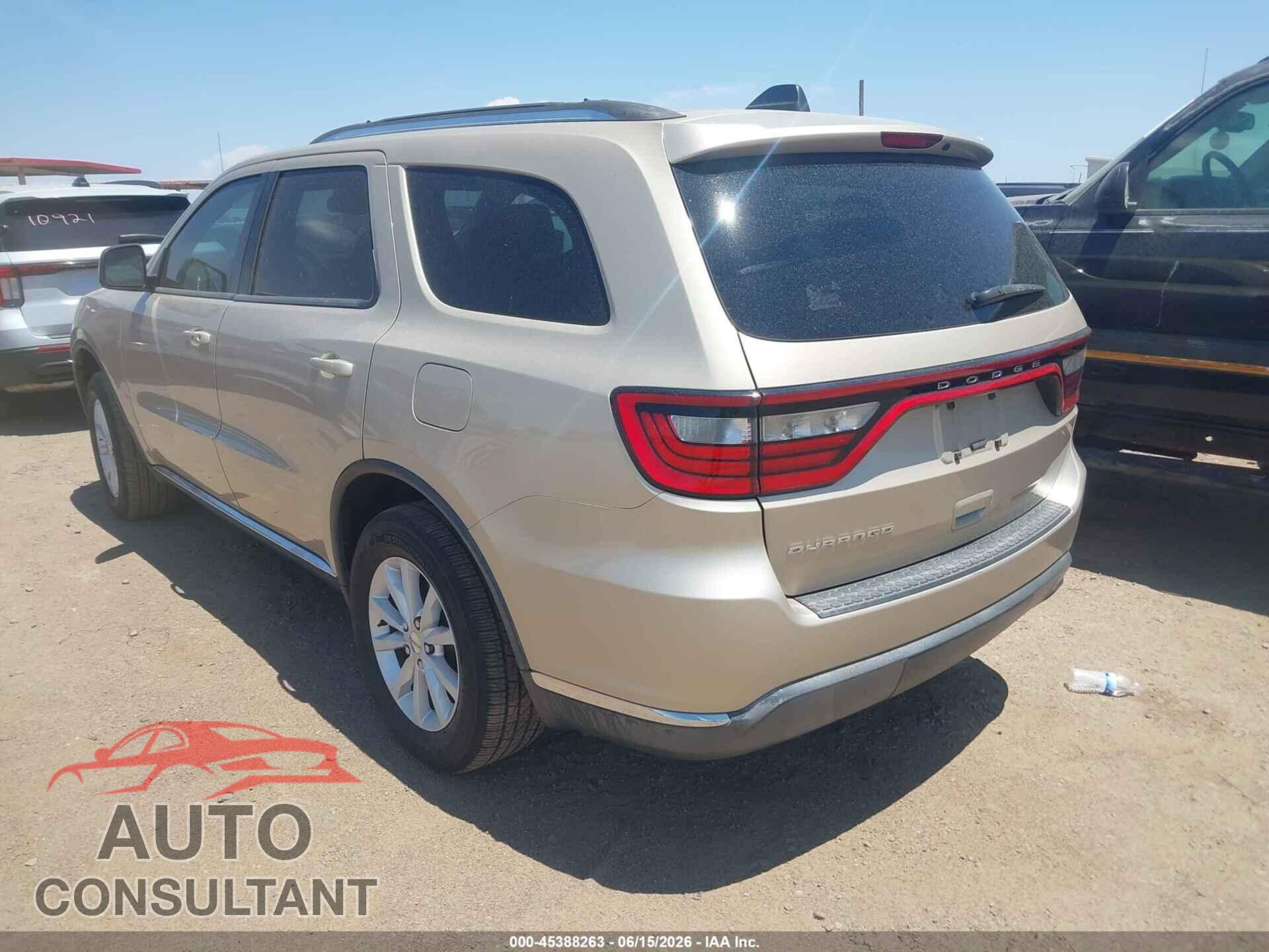 DODGE DURANGO 2015 - 1C4RDHAG1FC153760