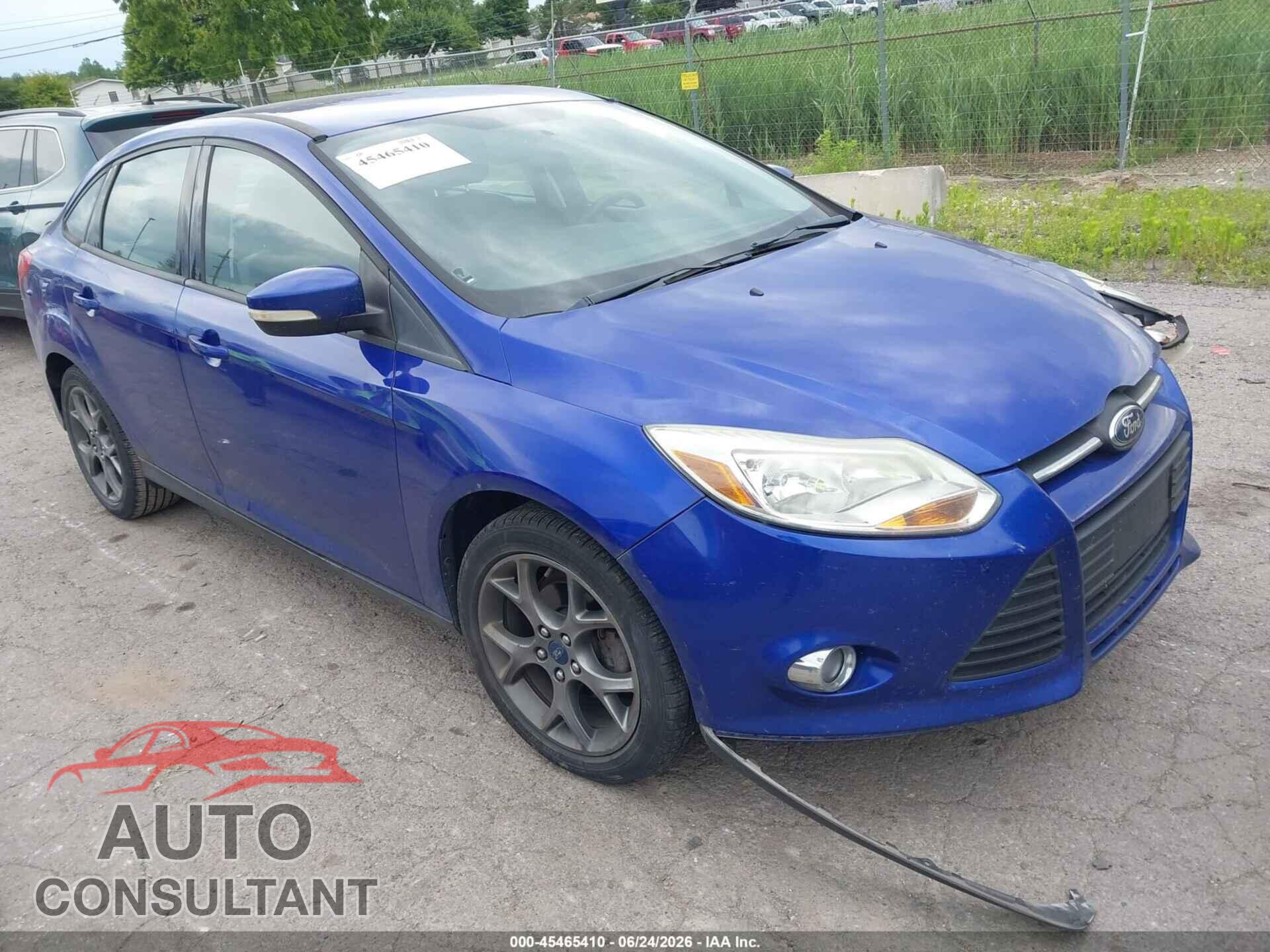 FORD FOCUS 2013 - 1FADP3F27DL255102
