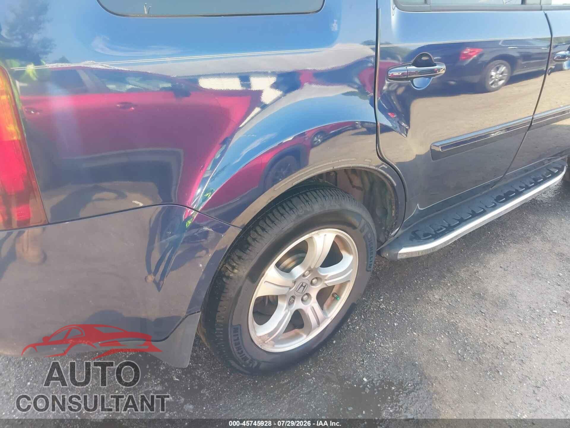 HONDA PILOT 2014 - 5FNYF4H75EB043784