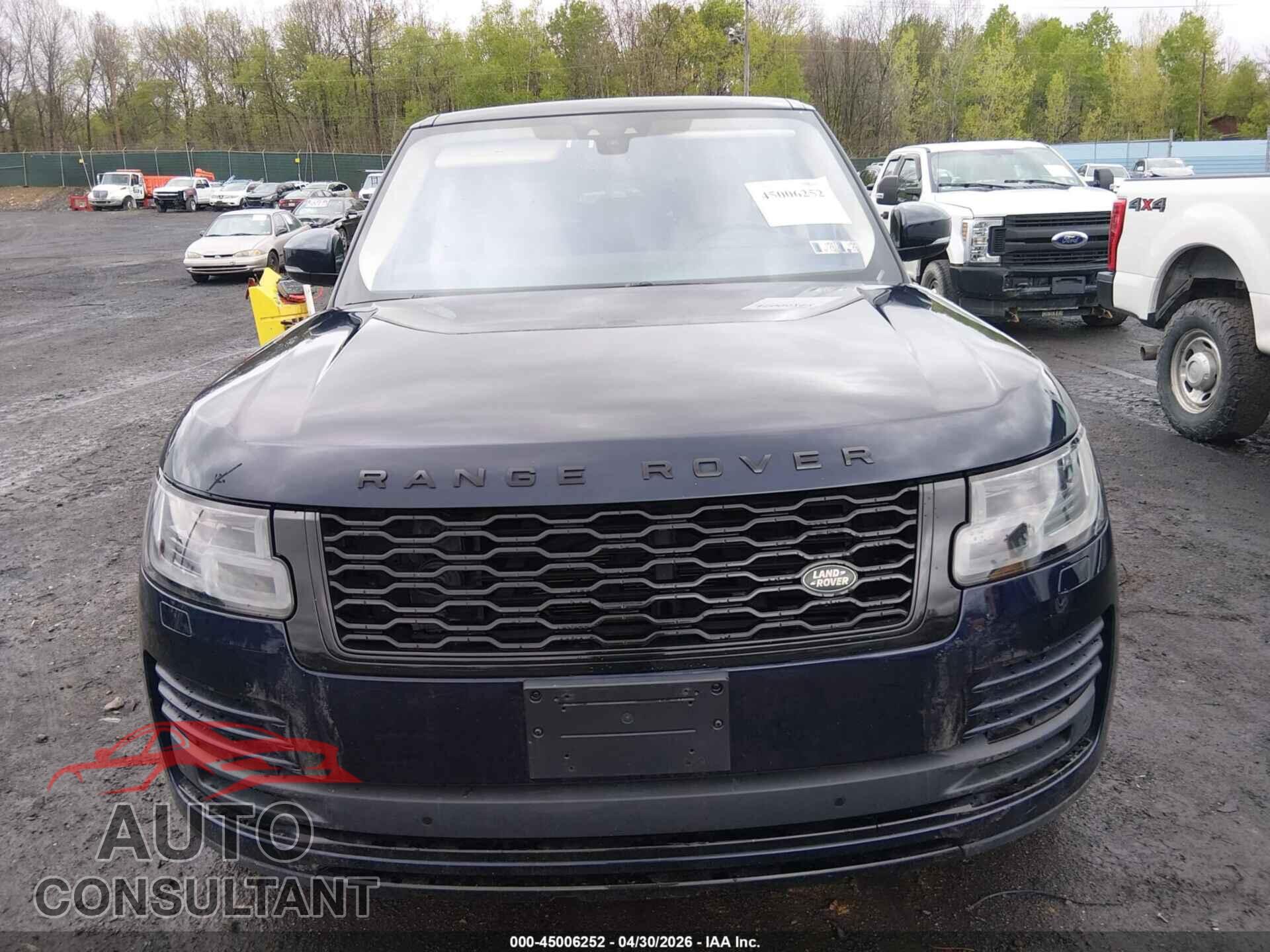LAND ROVER RANGE ROVER 2020 - SALGS2RU2LA578635