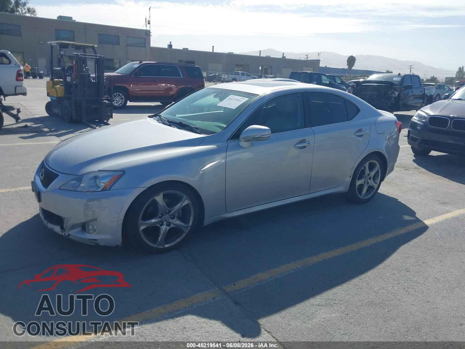 LEXUS IS 250 2009 - JTHBK262292085236