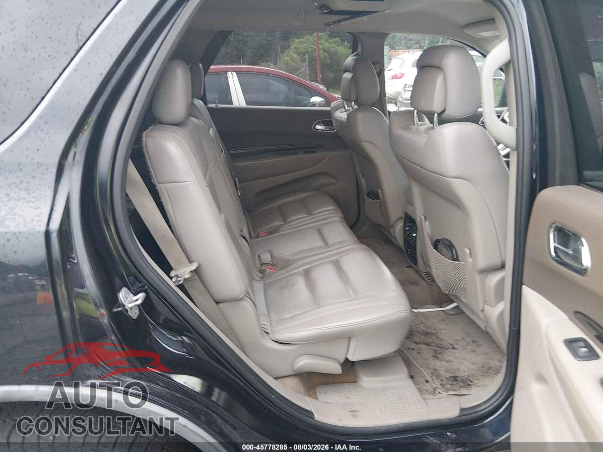 DODGE DURANGO 2011 - 1D4SD4GT3BC696880