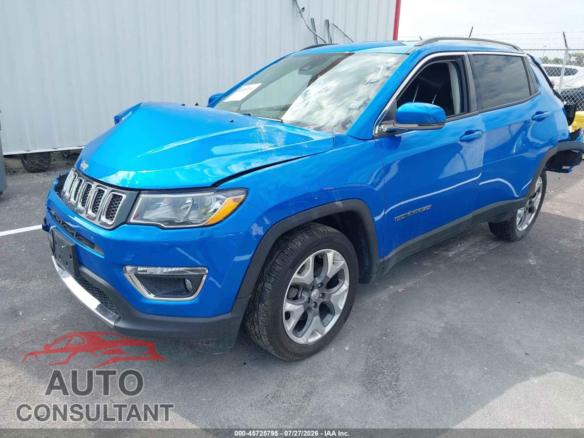 JEEP COMPASS 2021 - 3C4NJCCB9MT522376