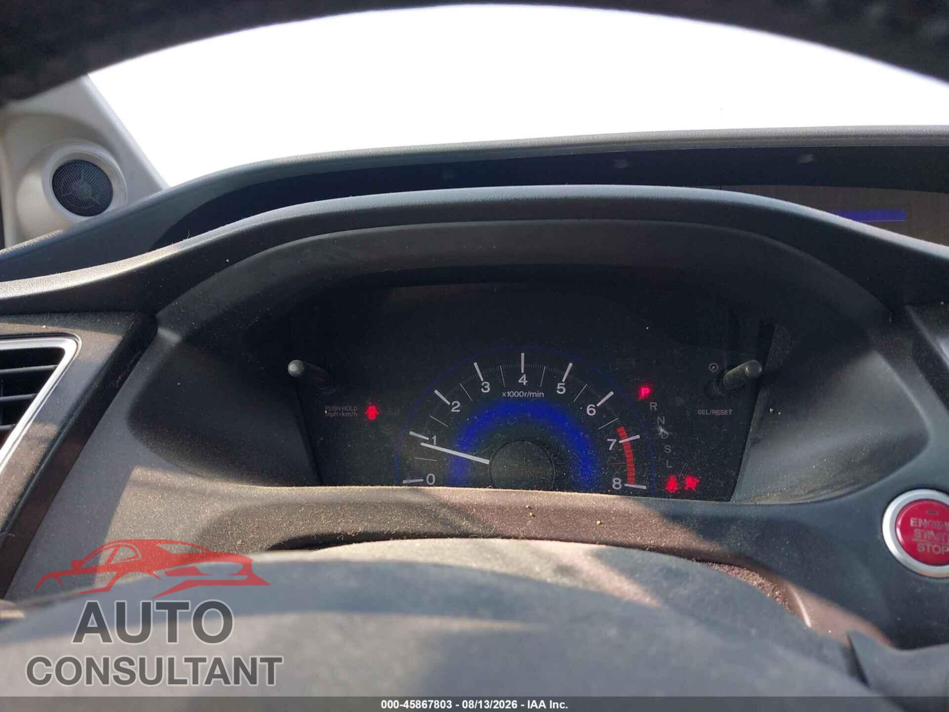 HONDA CIVIC 2014 - 19XFB2F99EE251085