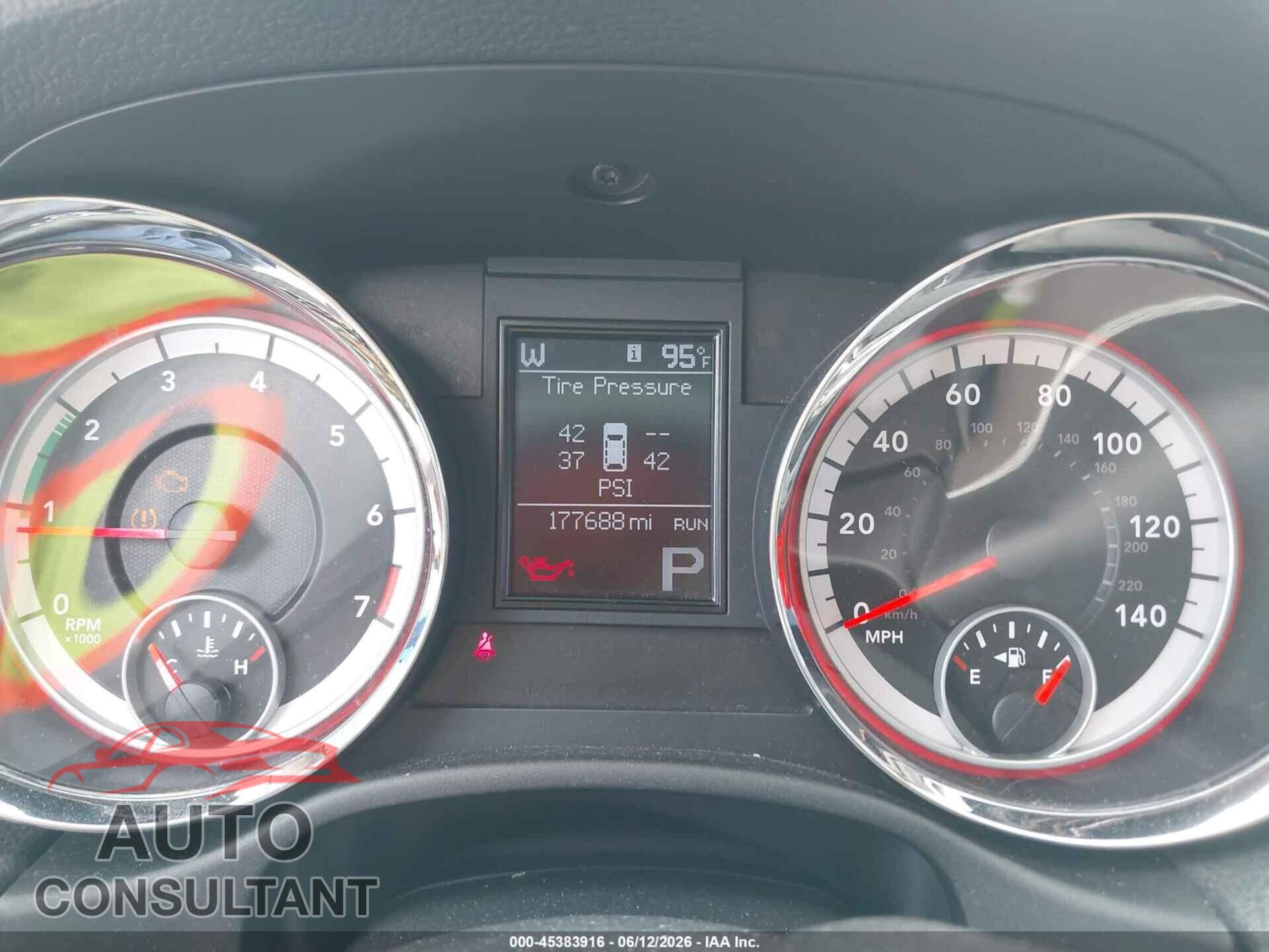DODGE DURANGO 2012 - 1C4RDHDG4CC118489