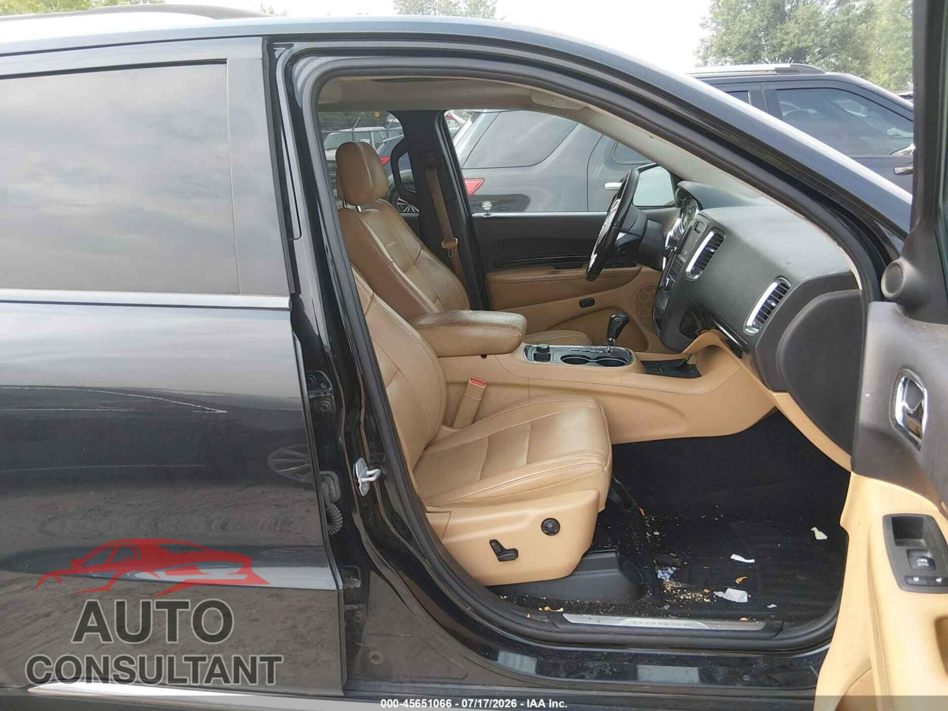 DODGE DURANGO 2012 - 1C4SDJET0CC328611