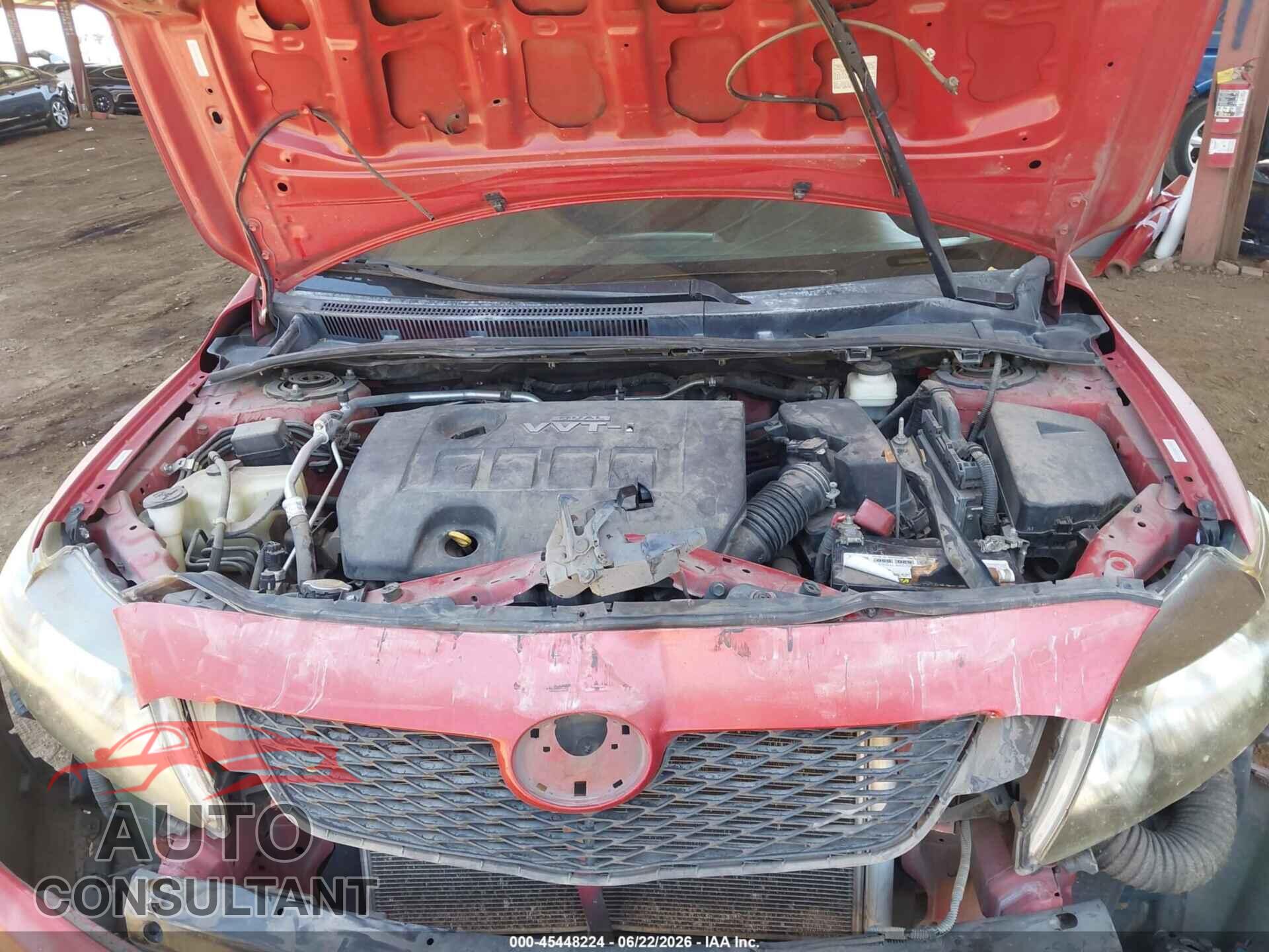 TOYOTA COROLLA 2010 - 1NXBU4EEXAZ236251
