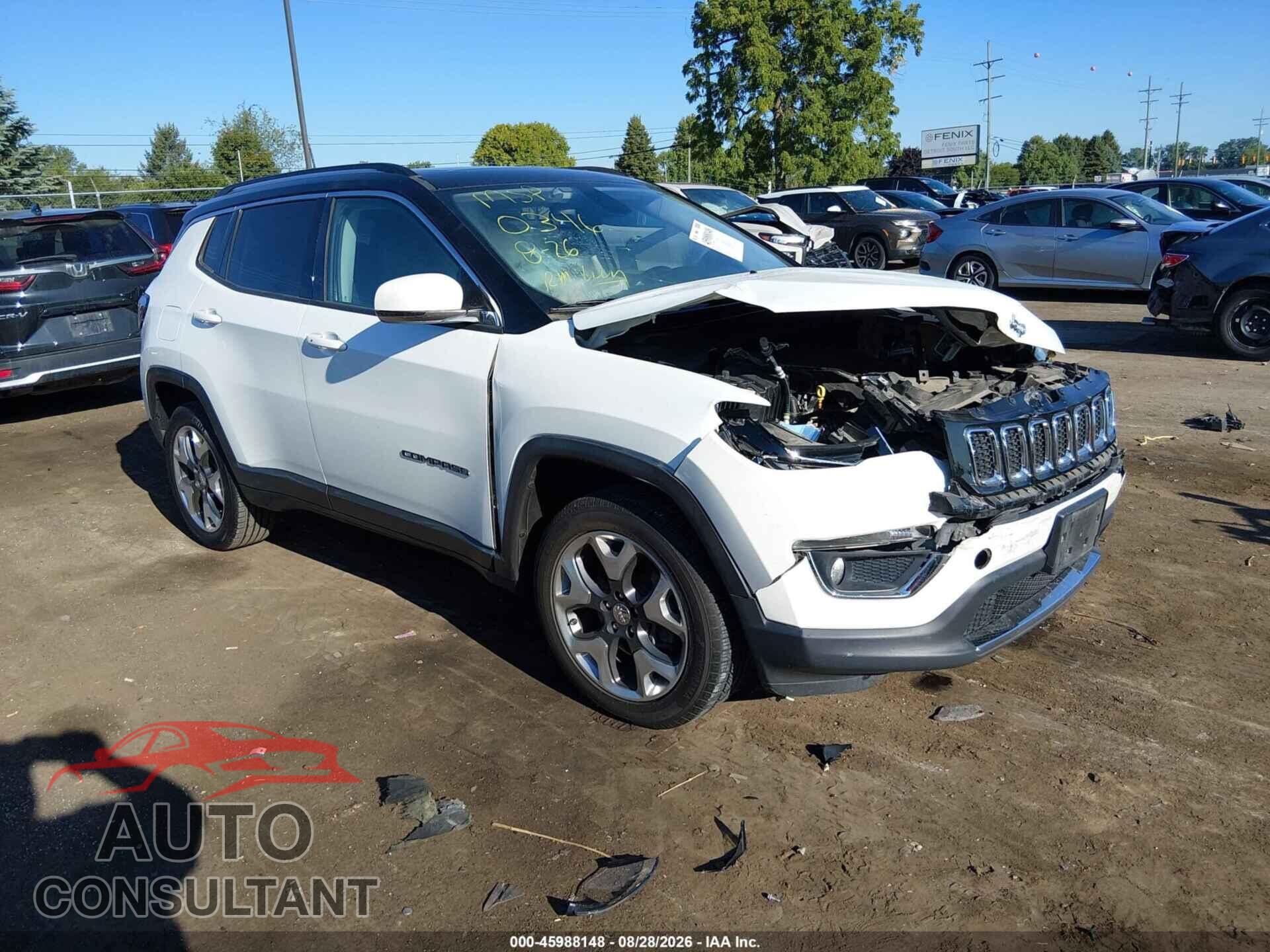 JEEP COMPASS 2018 - 3C4NJDCB2JT190346
