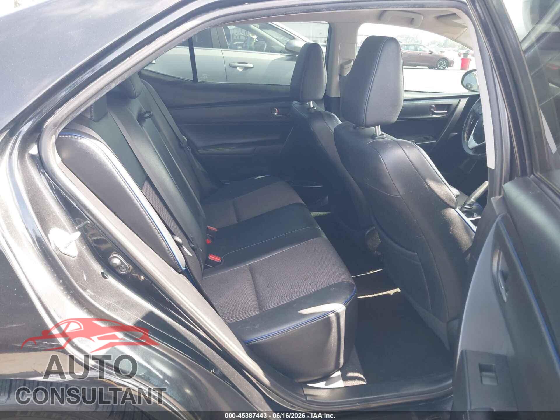 TOYOTA COROLLA 2017 - 2T1BURHE0HC859205