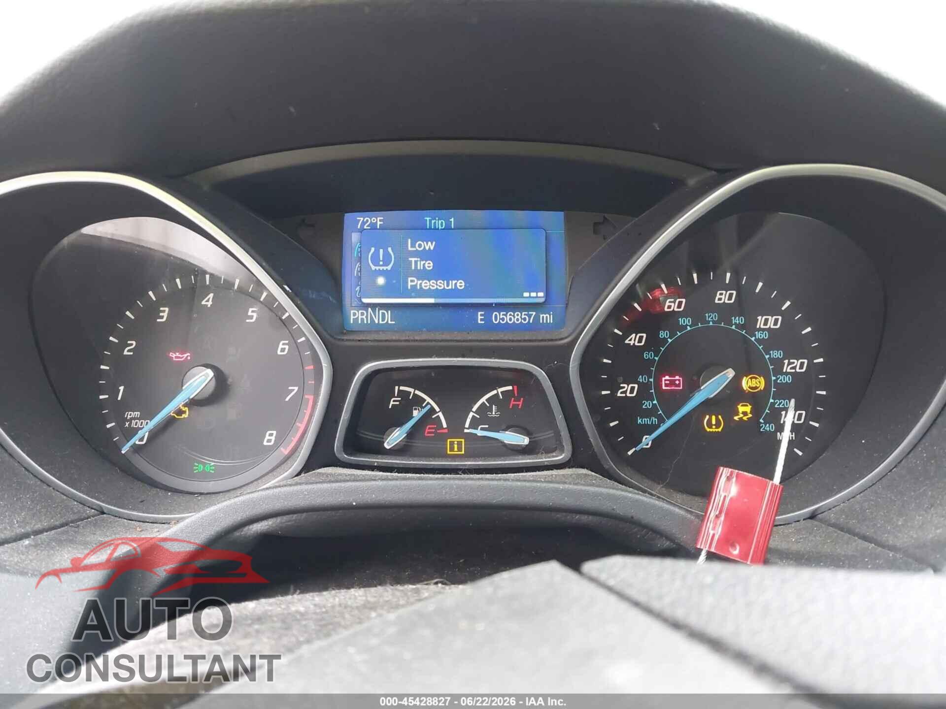 FORD FOCUS 2014 - 1FADP3F2XEL354093