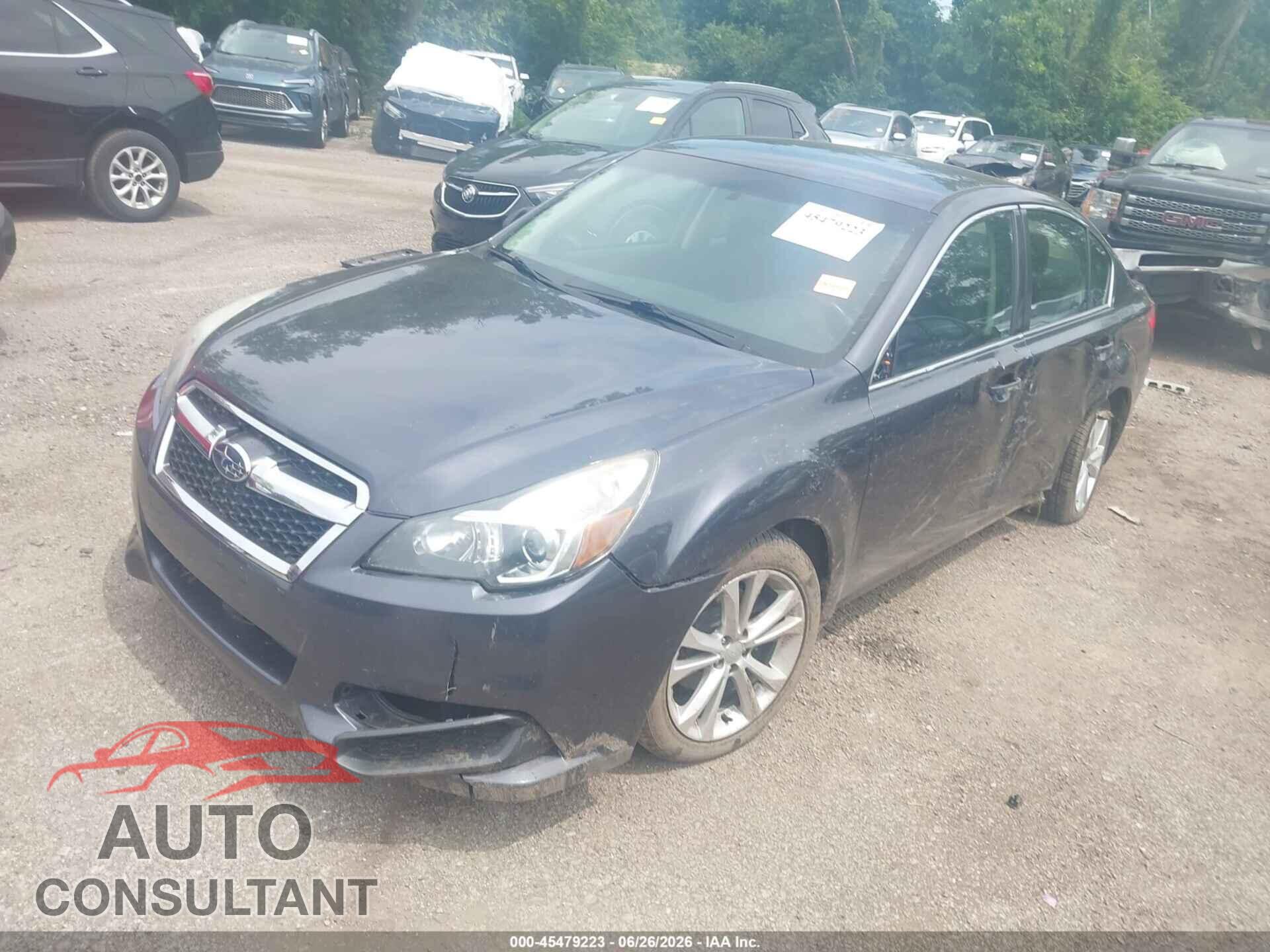 SUBARU LEGACY 2013 - 4S3BMBB61D3022376