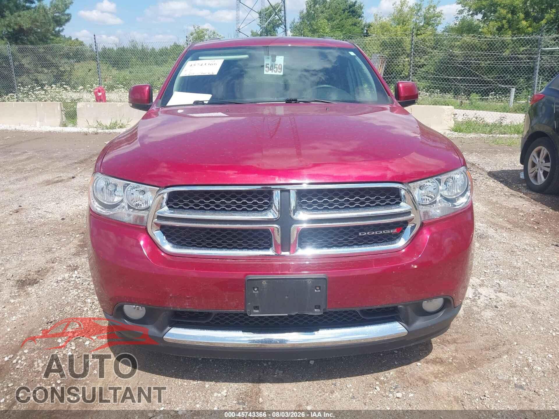 DODGE DURANGO 2013 - 1C4RDJDG0DC667938