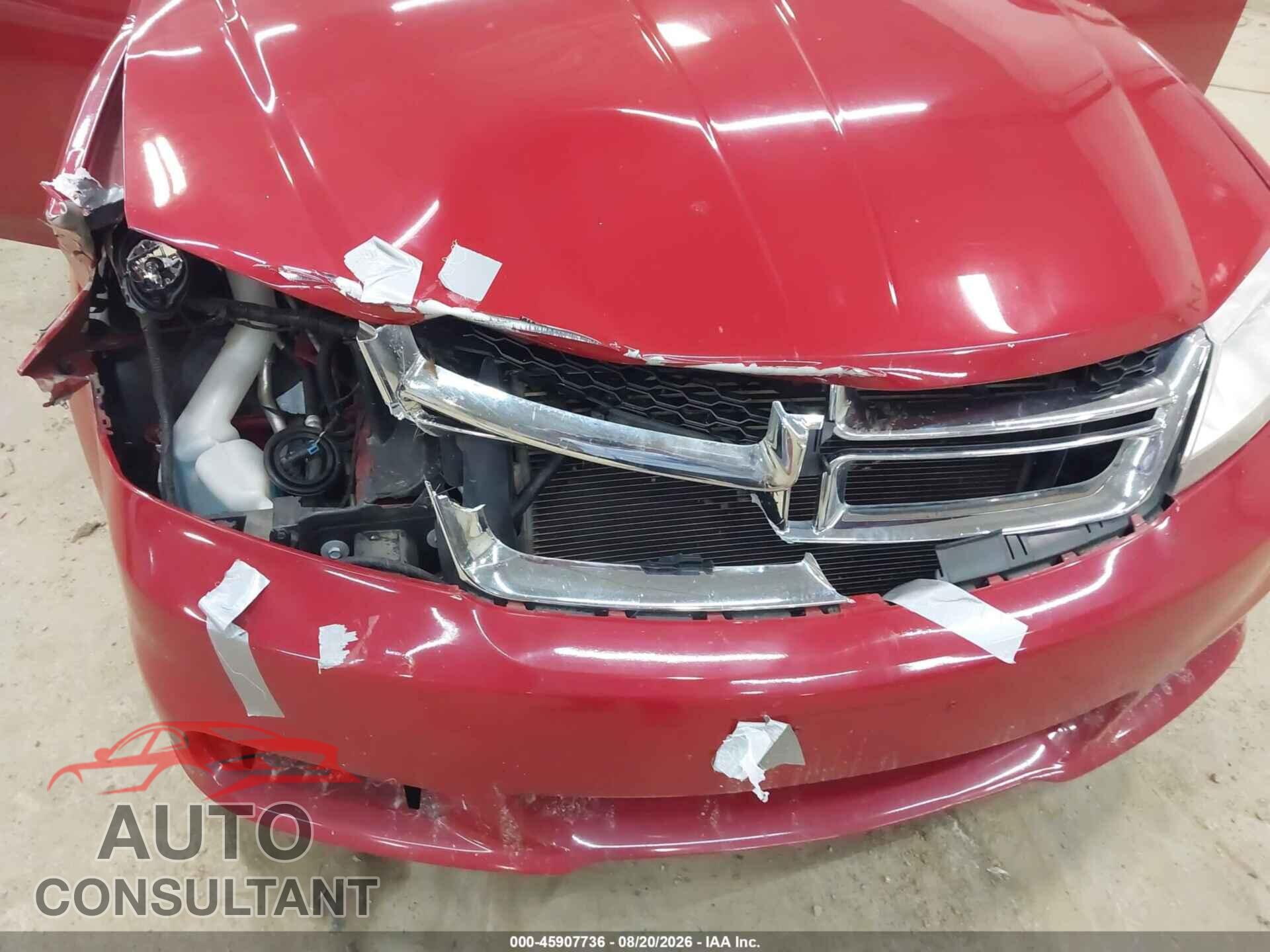 DODGE AVENGER 2011 - 1B3BD2FG3BN514994