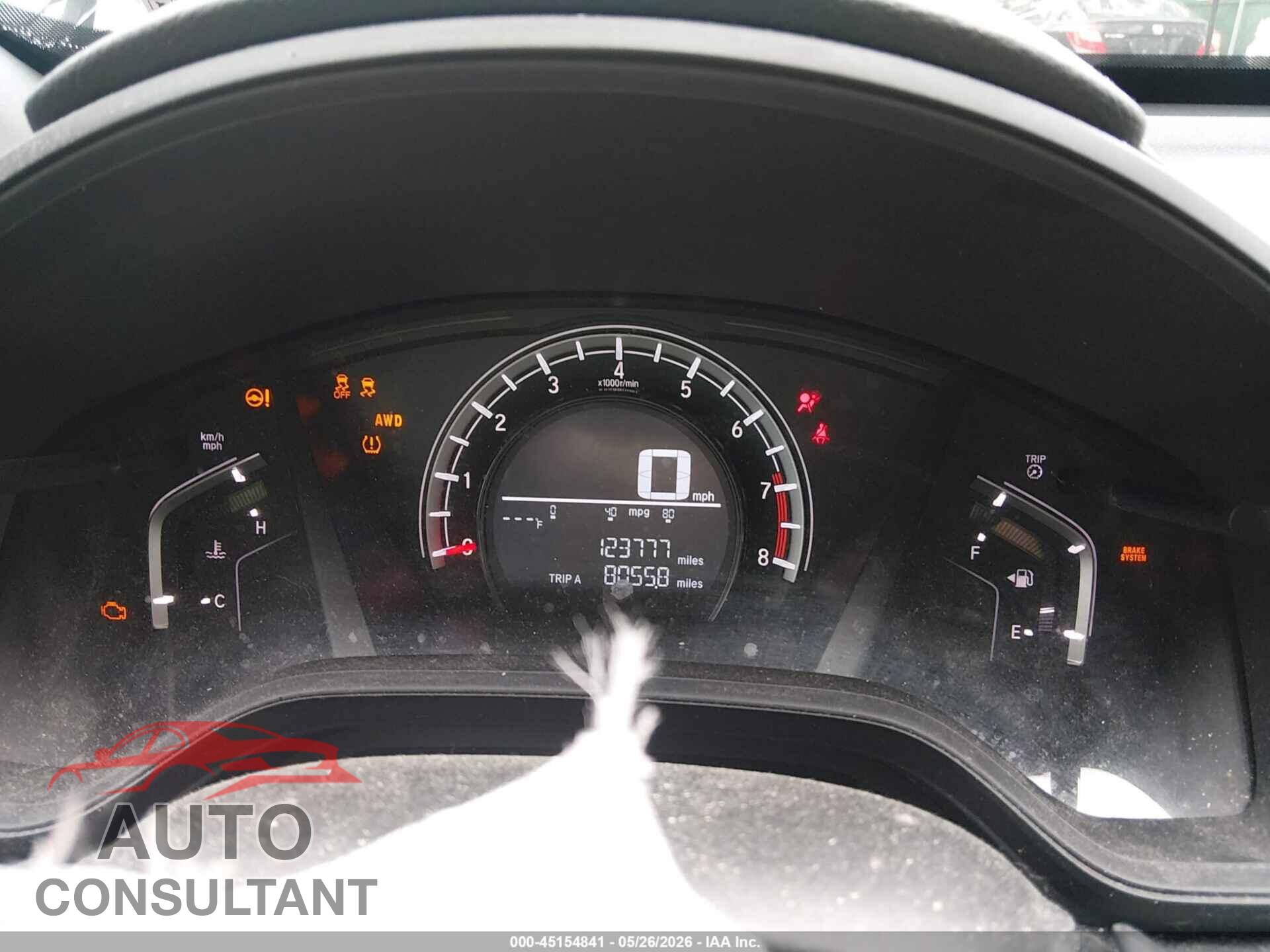 HONDA CR-V 2017 - 5J6RW6H34HL006945