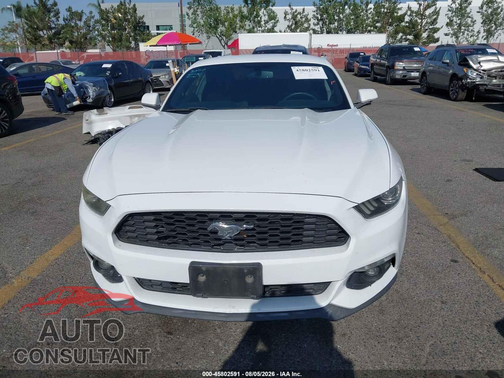 FORD MUSTANG 2017 - 1FA6P8TH4H5277681