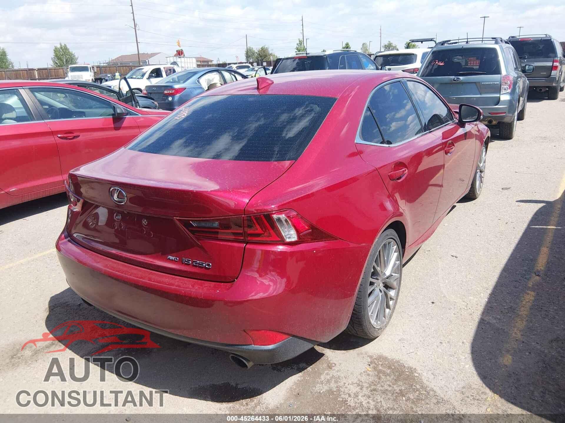 LEXUS IS 250 2015 - JTHCF1D20F5020711