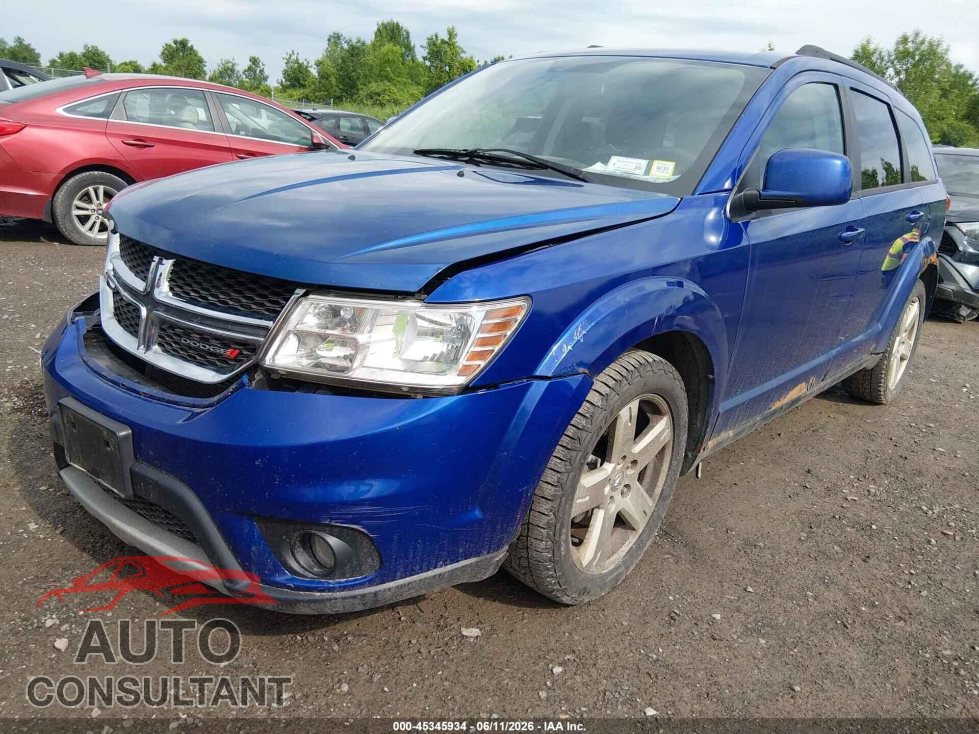 DODGE JOURNEY 2012 - 3C4PDCBG5CT296428