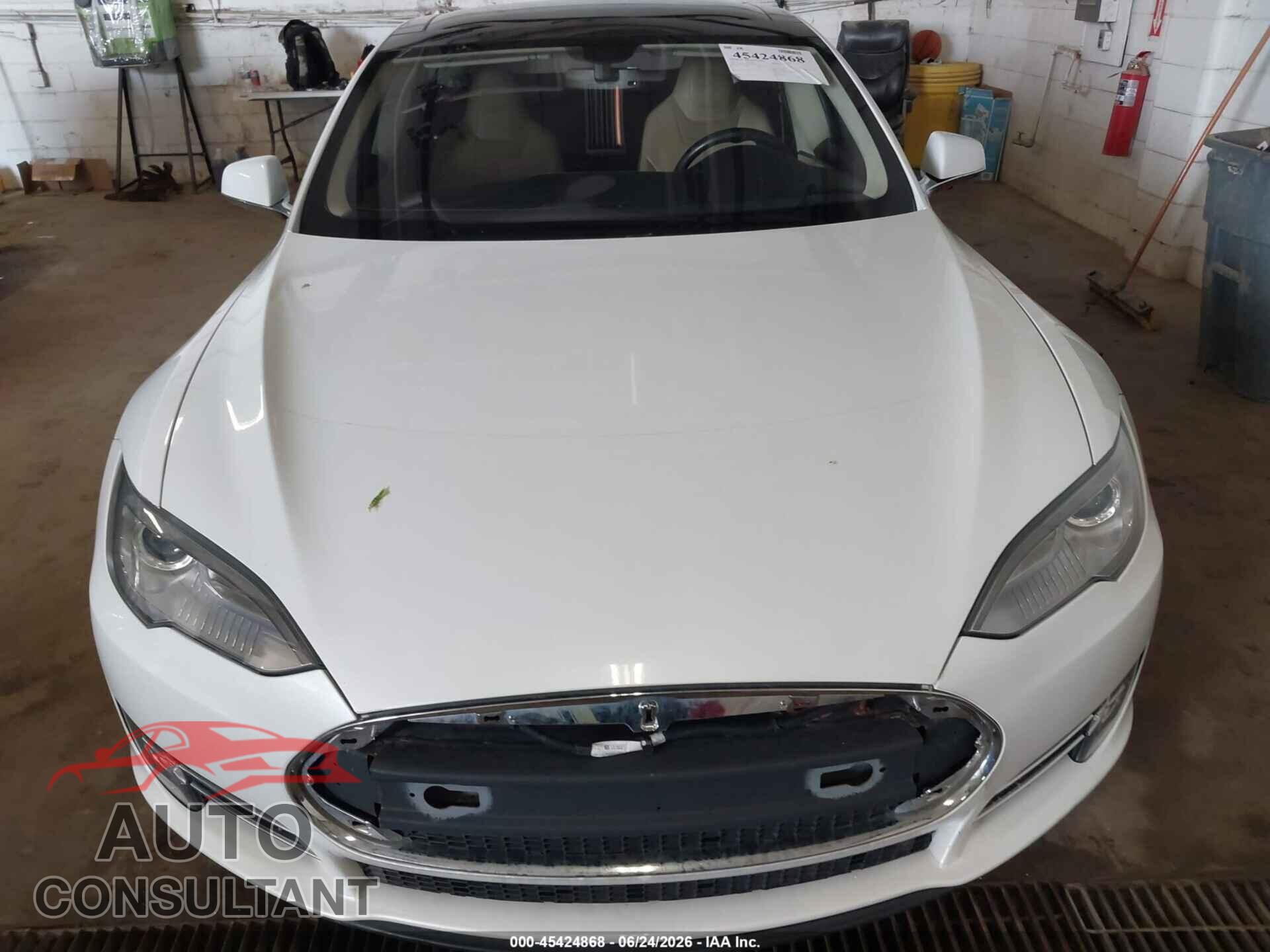 TESLA MODEL S 2012 - 5YJSA1CPXCFP01820