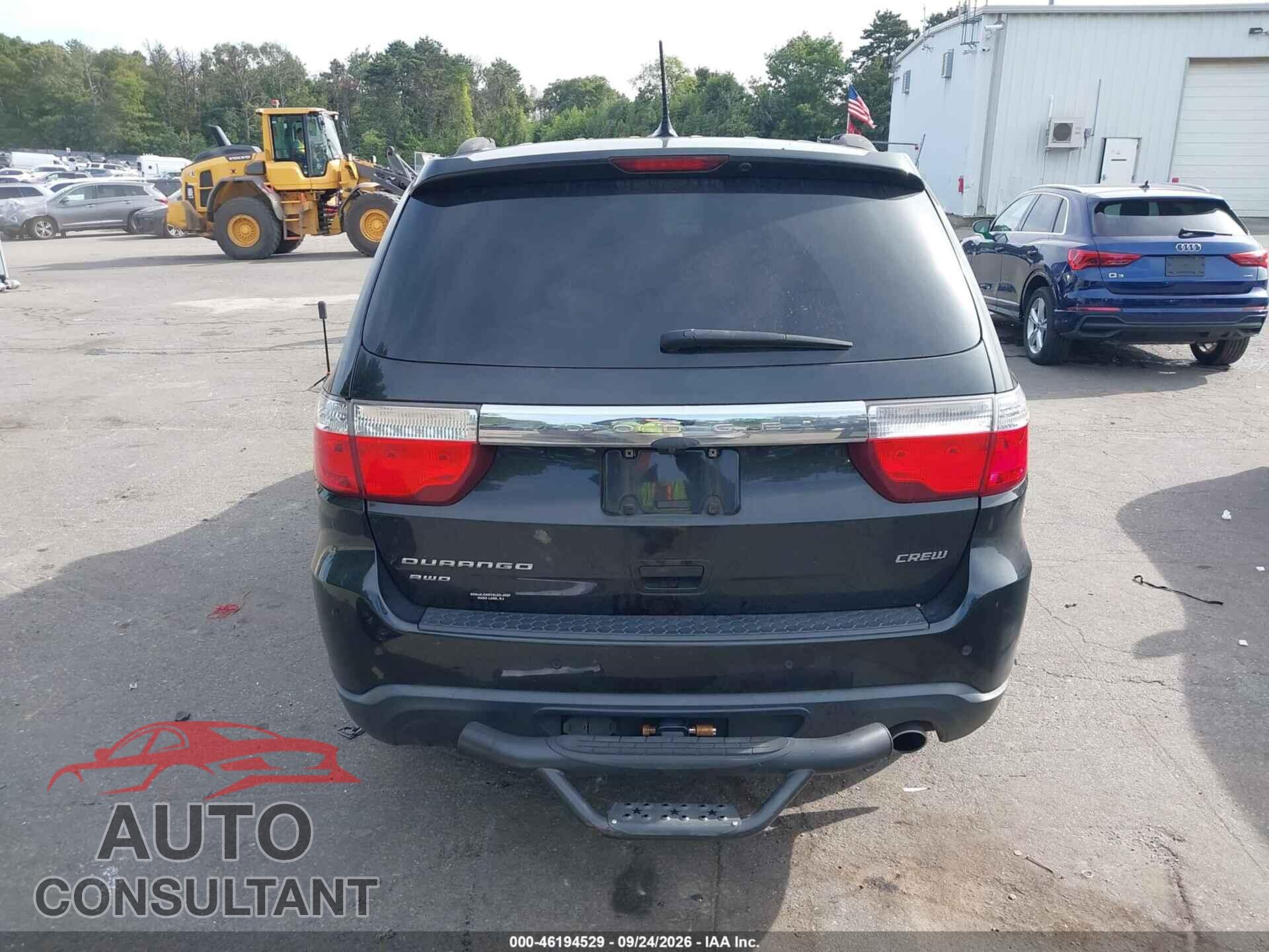 DODGE DURANGO 2012 - 1C4RDJDG4CC163388