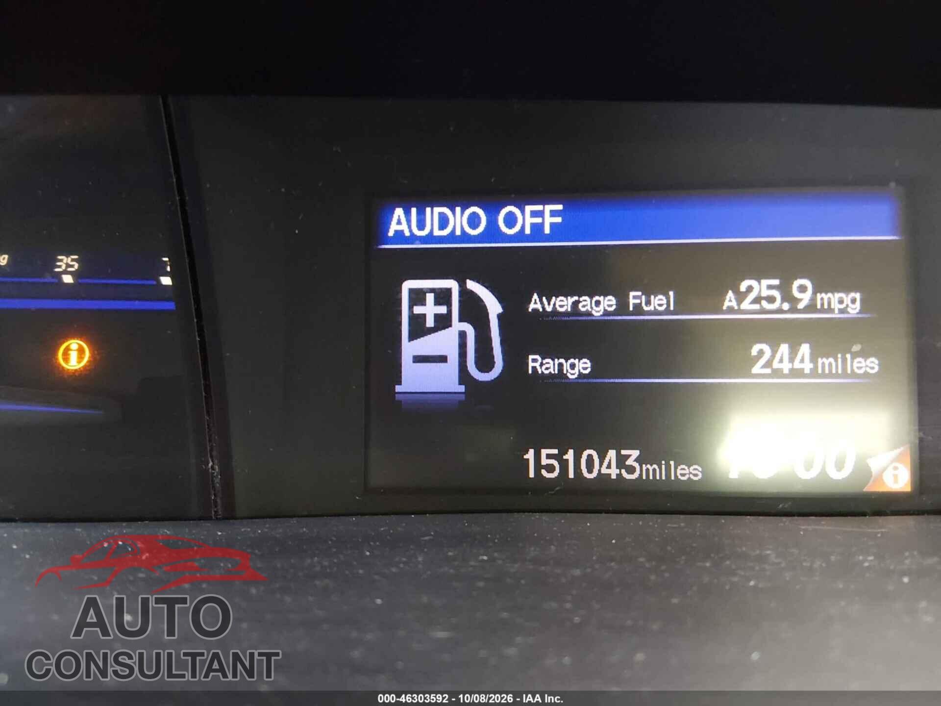 HONDA CIVIC 2012 - 2HGFB2F53CH566576