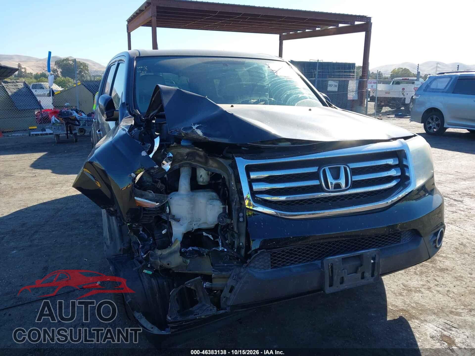 HONDA PILOT 2013 - 5FNYF3H55DB044750