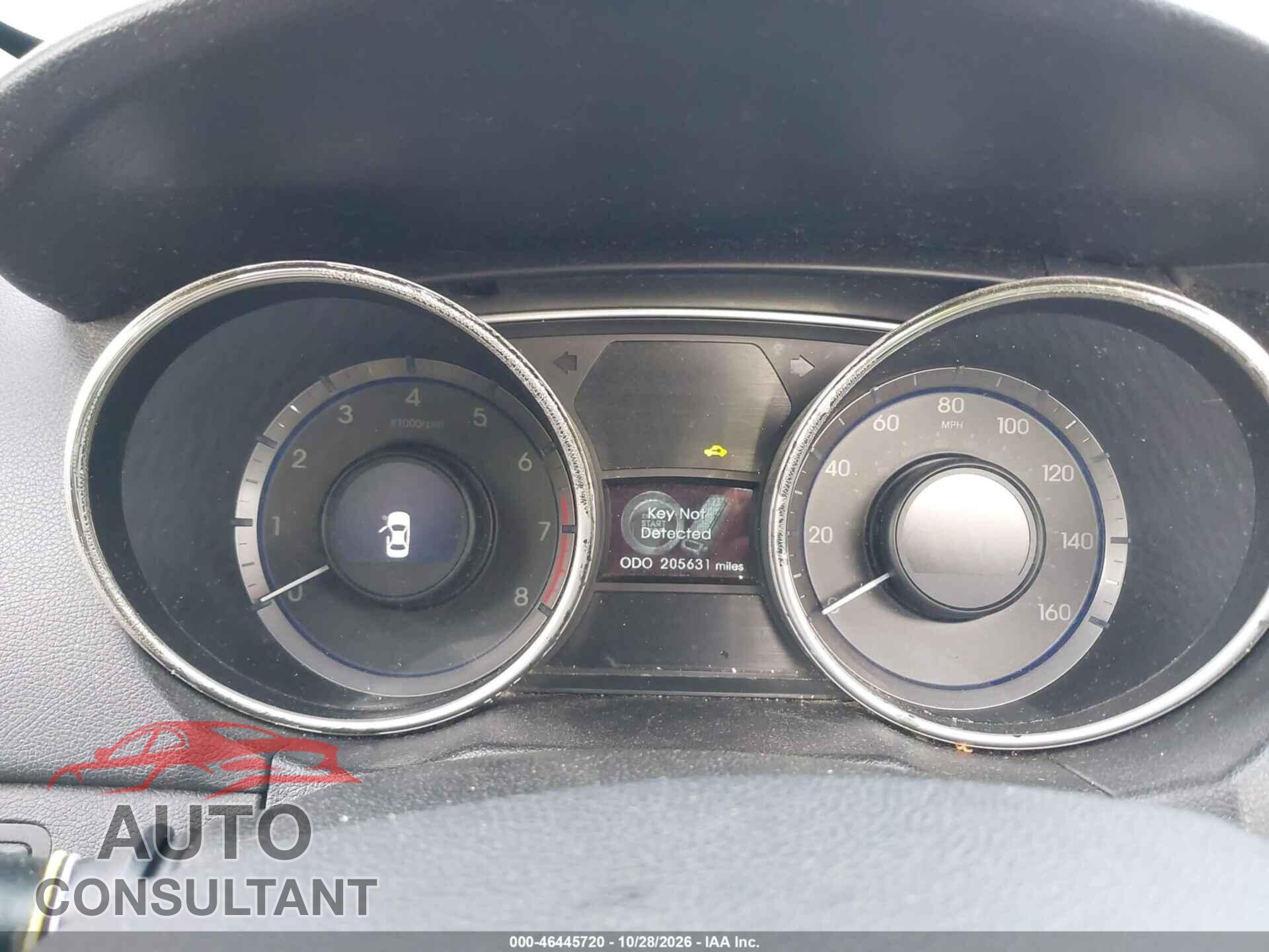 HYUNDAI SONATA 2011 - 5NPEC4AC2BH179838