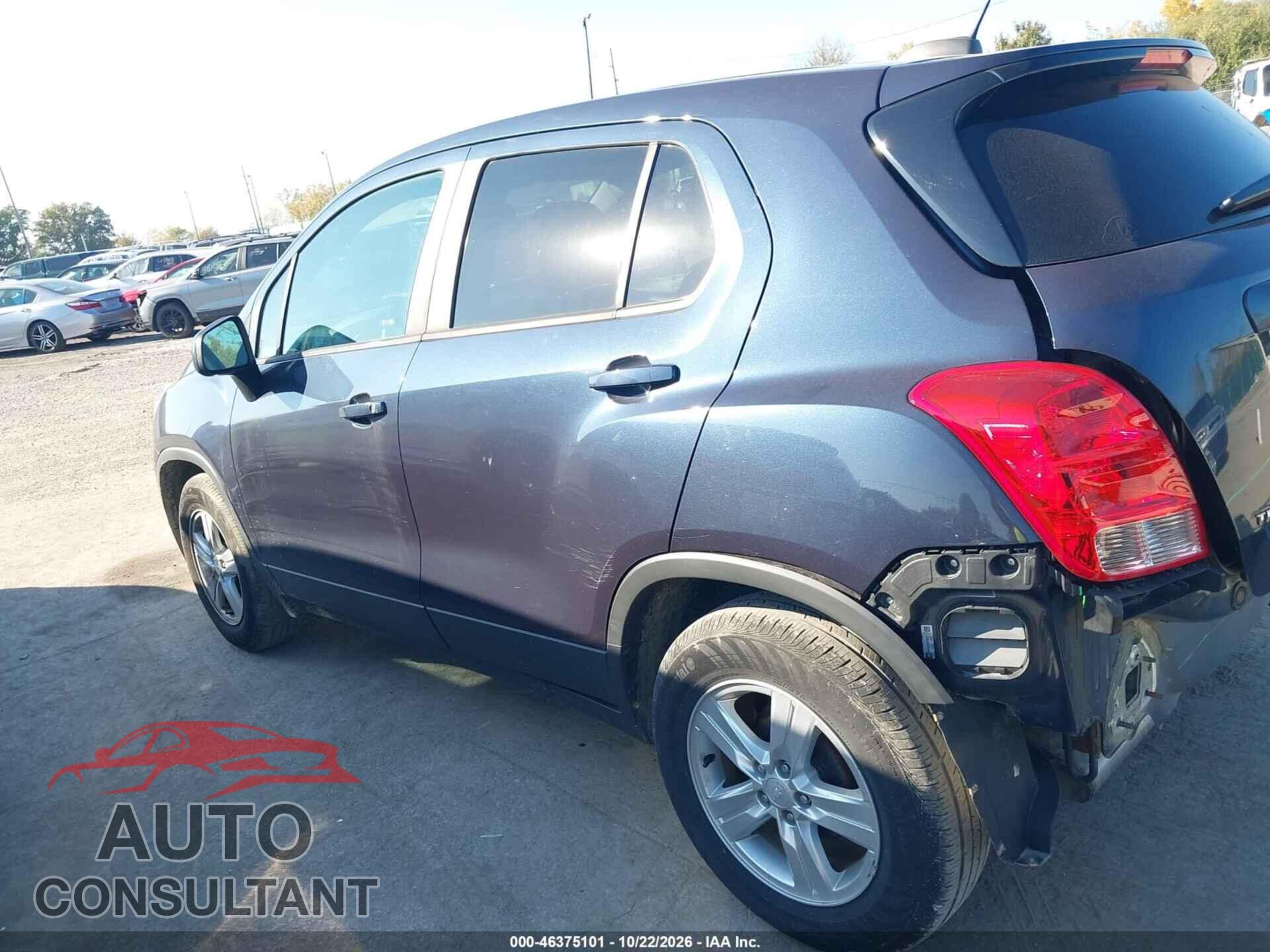 CHEVROLET TRAX 2019 - 3GNCJKSB3KL192077
