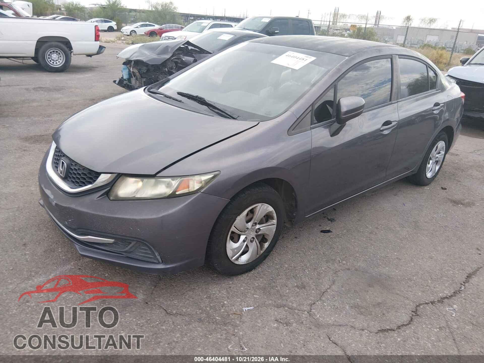 HONDA CIVIC 2015 - 2HGFB2F59FH543260