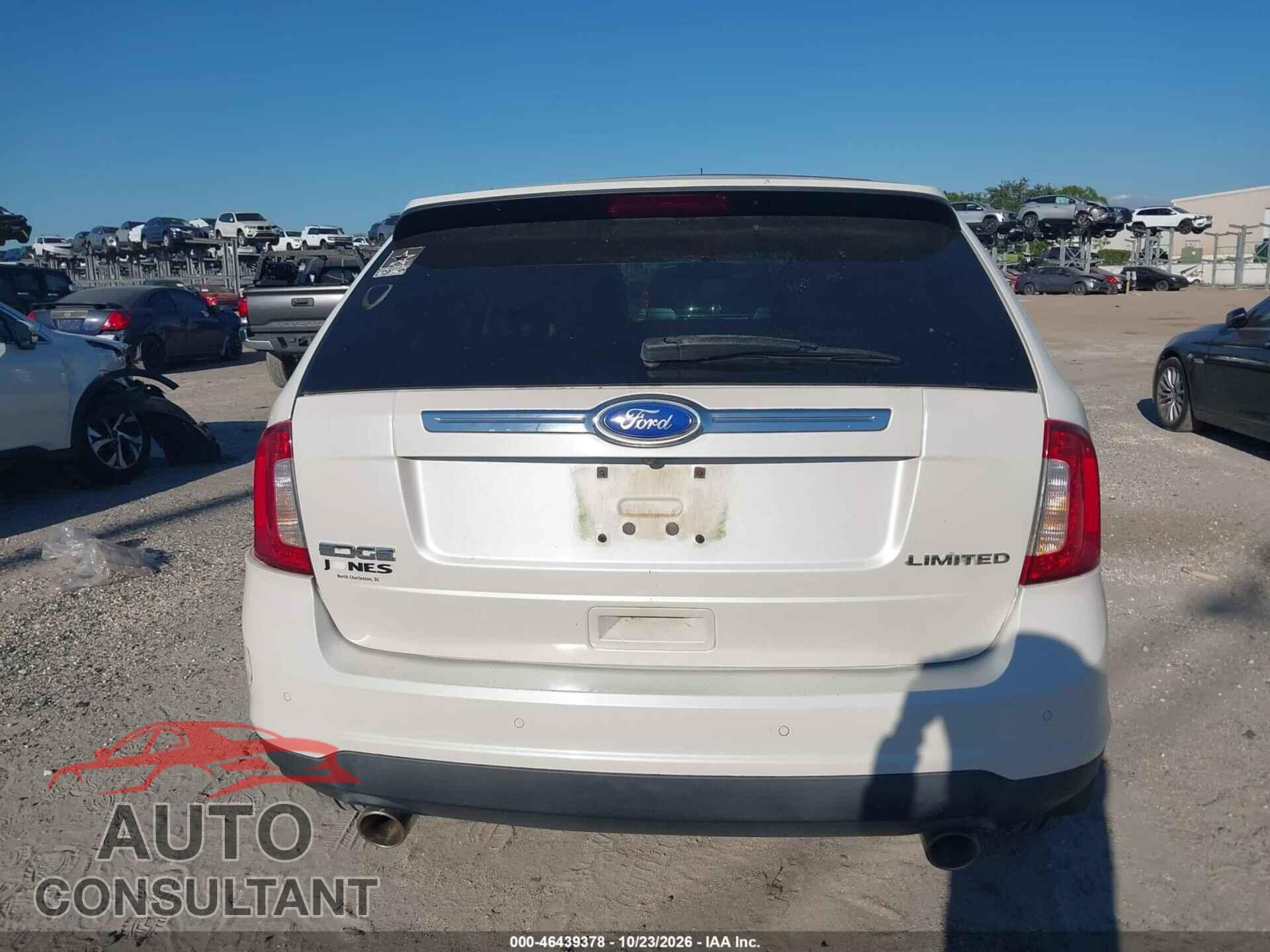 FORD EDGE 2012 - 2FMDK3KC6CBA67186