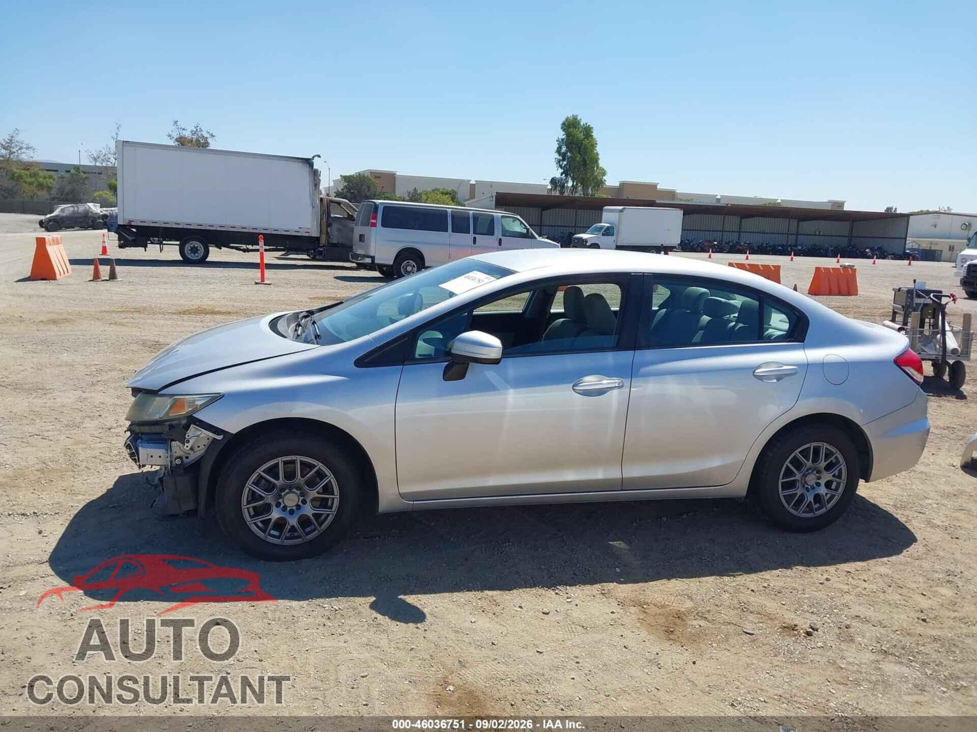 HONDA CIVIC 2014 - 19XFB2F5XEE250203