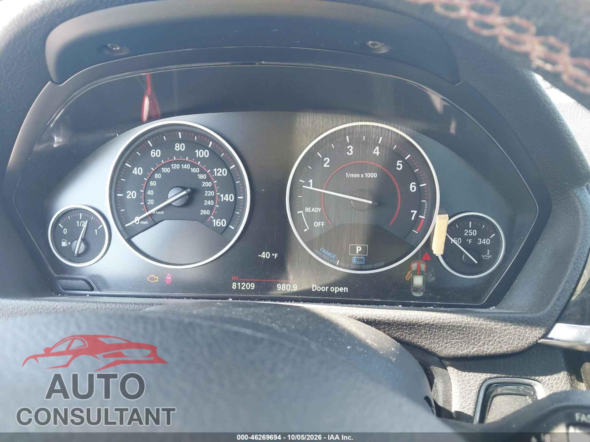 BMW 330E 2017 - WBA8E1C36HA156496