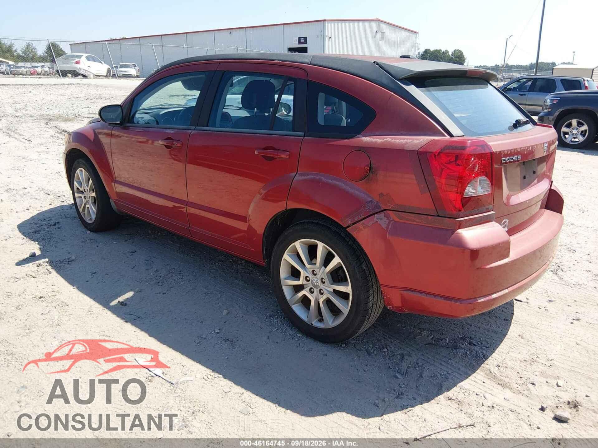 DODGE CALIBER 2010 - 1B3CB5HA7AD611186