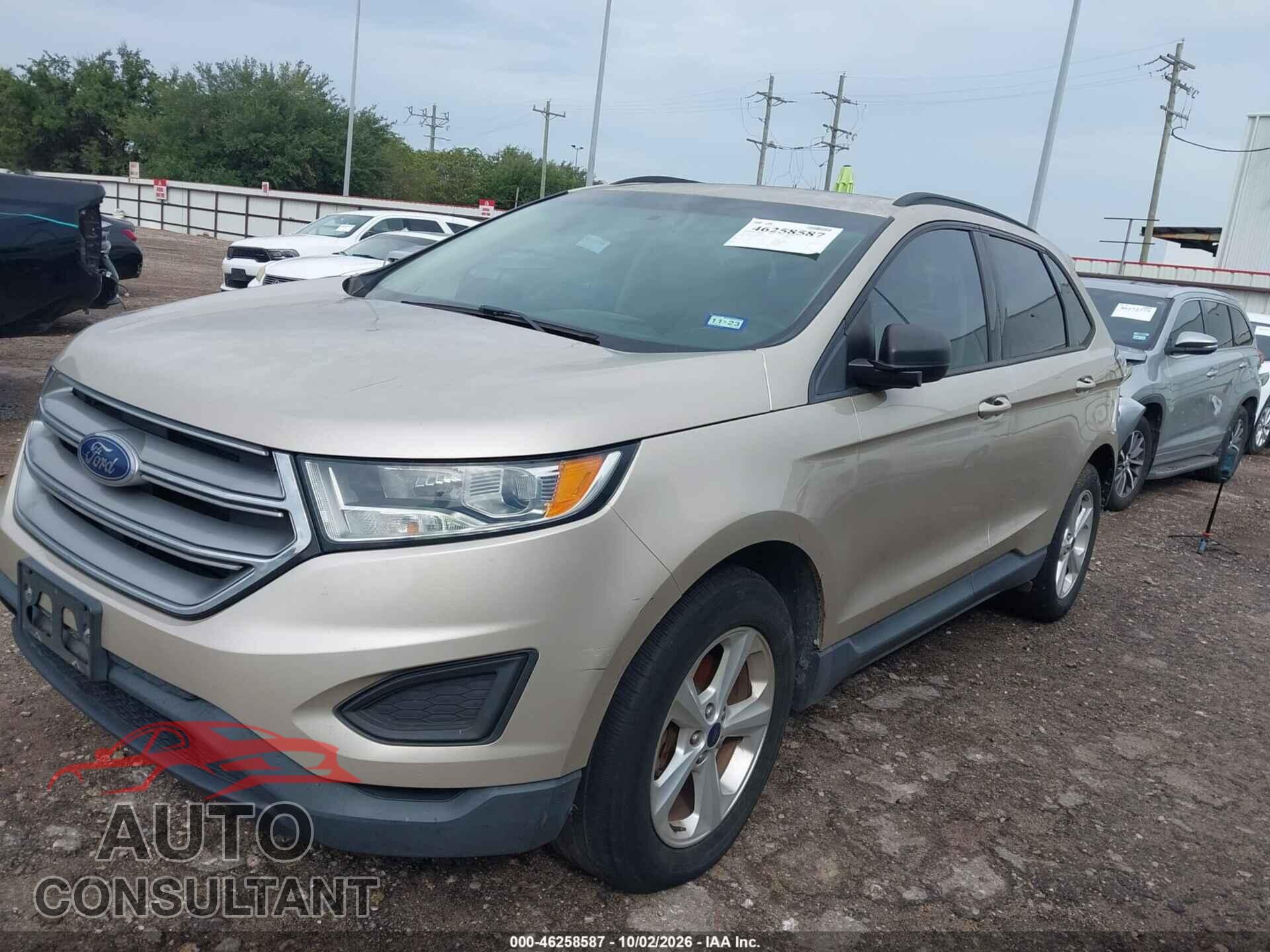 FORD EDGE 2017 - 2FMPK3G99HBB73763