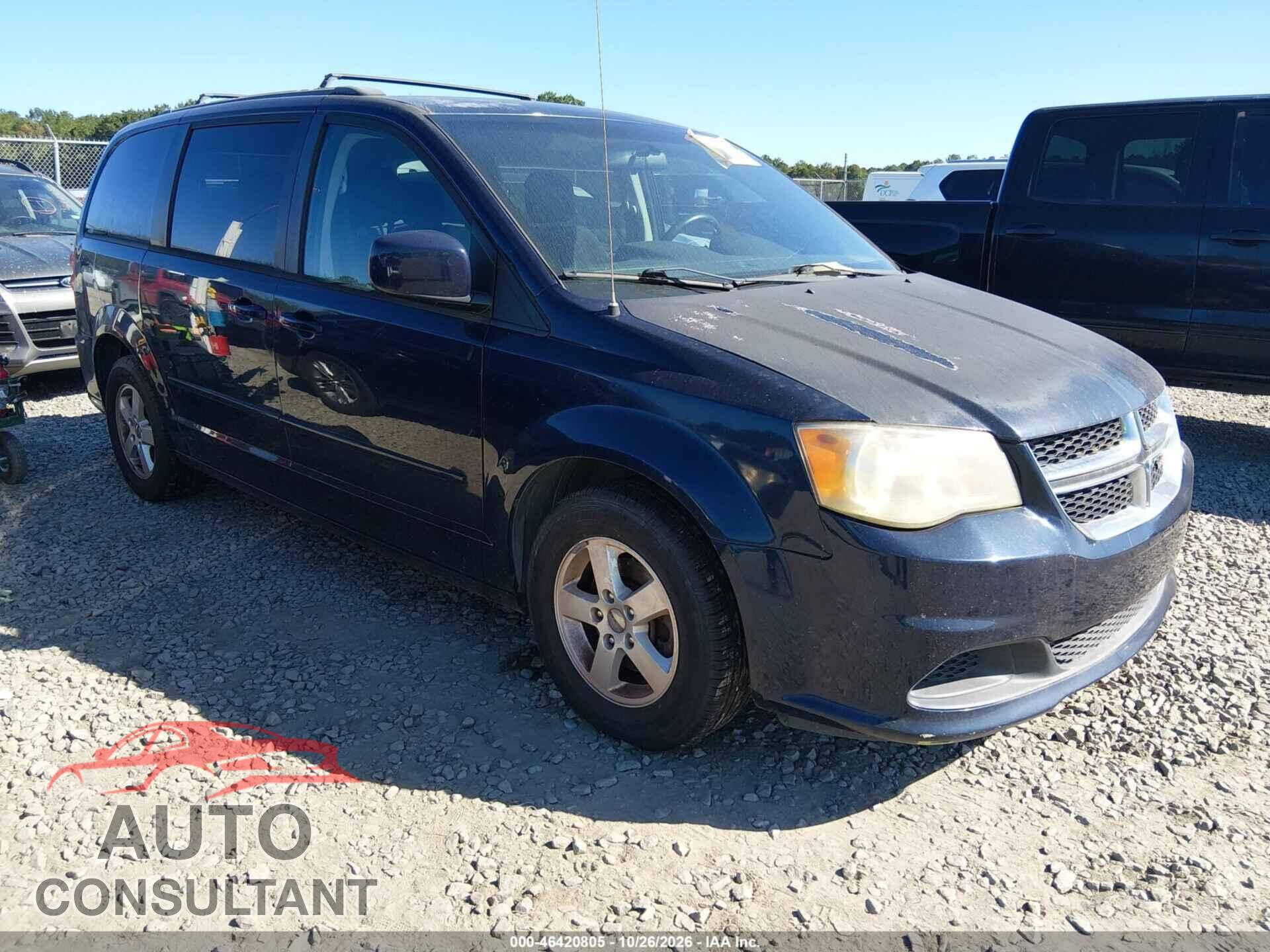 DODGE GRAND CARAVAN 2013 - 2C4RDGCG2DR611706