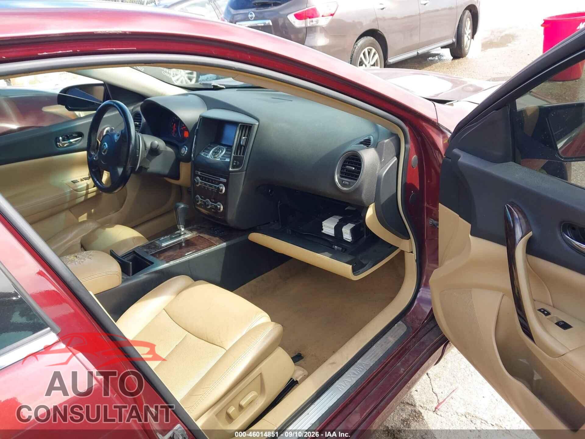 NISSAN MAXIMA 2011 - 1N4AA5AP6BC829236