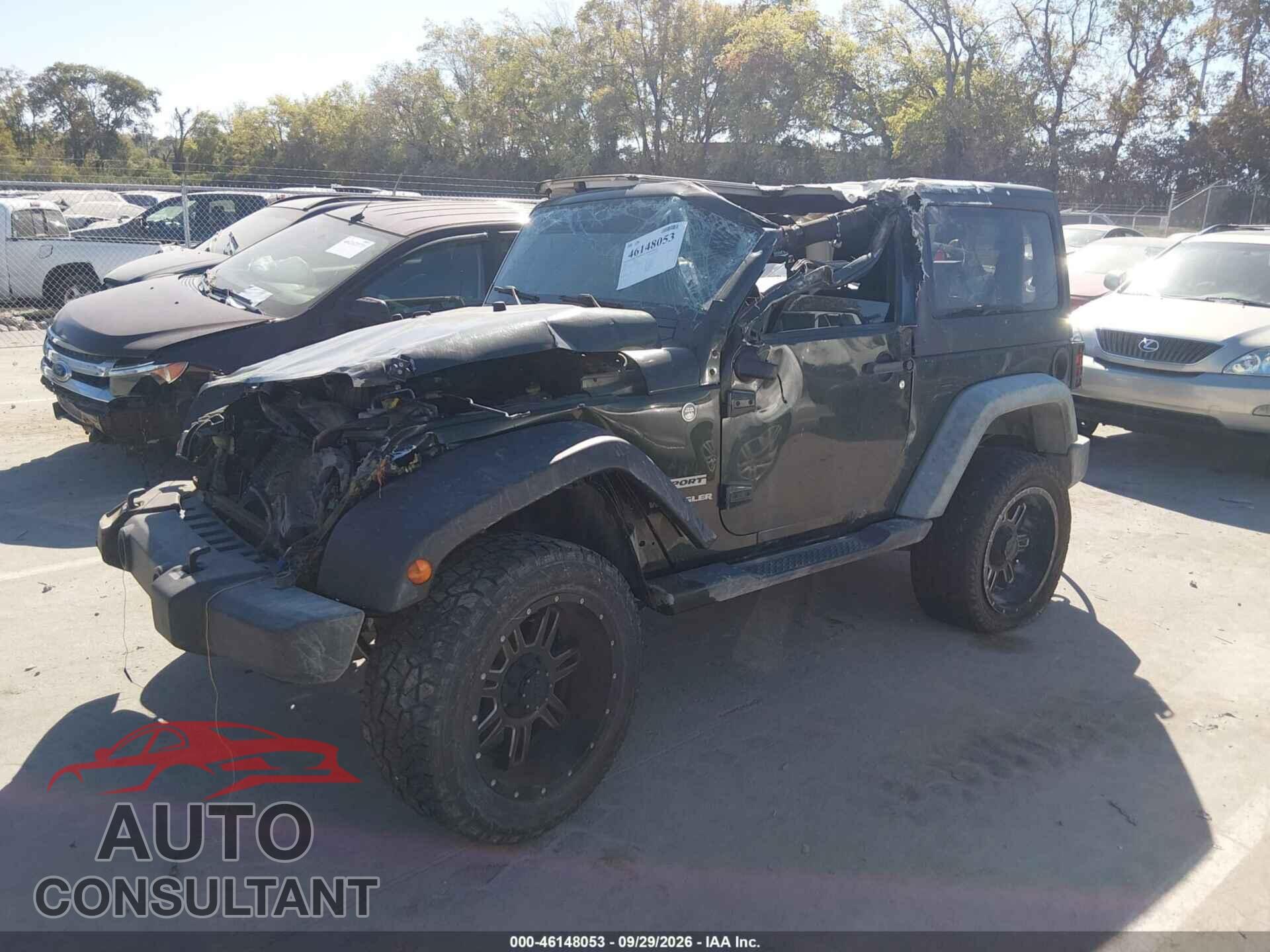 JEEP WRANGLER 2012 - 1C4AJWAG7CL112359