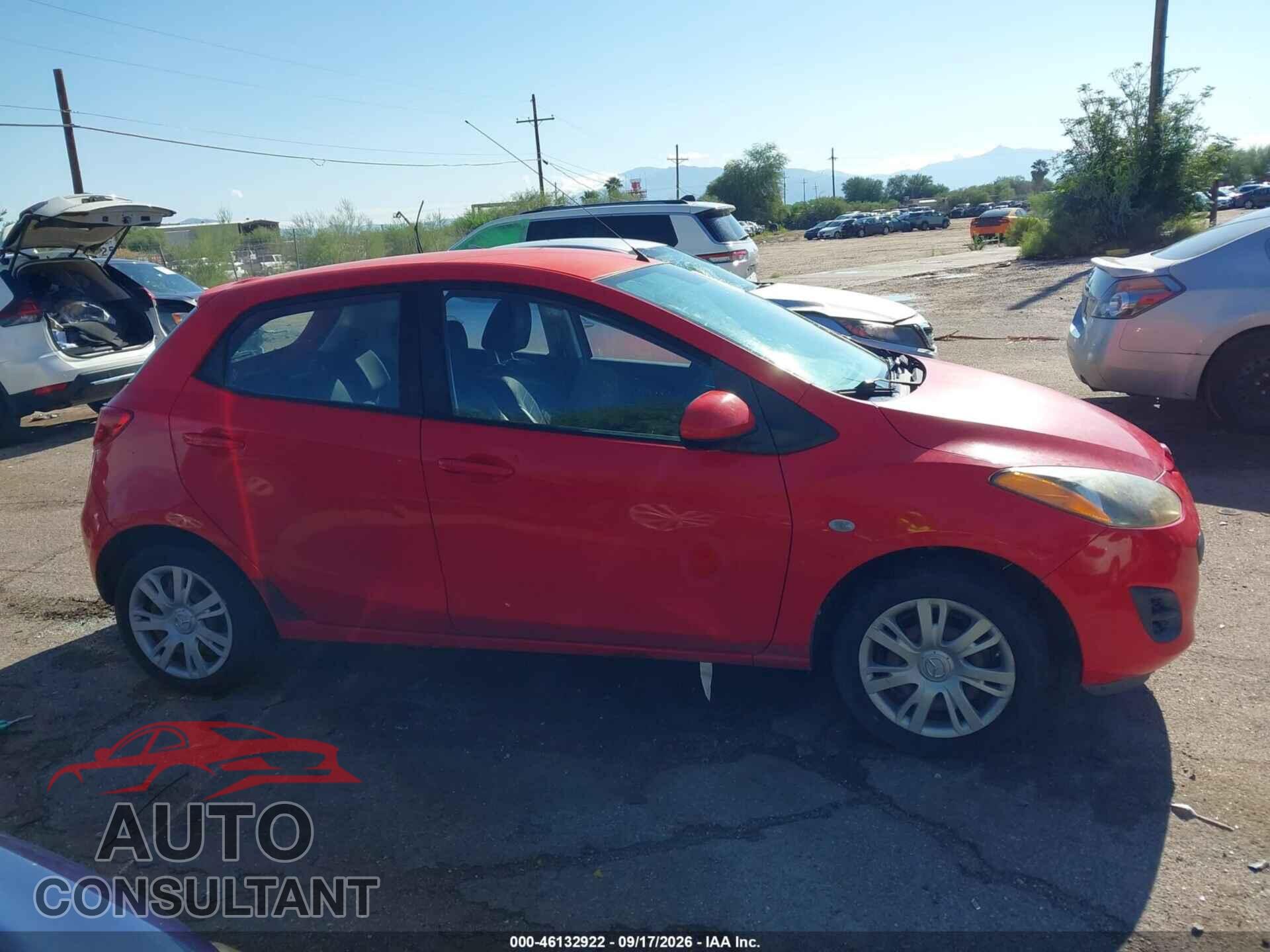 MAZDA MAZDA2 2013 - JM1DE1KZ2D0170760