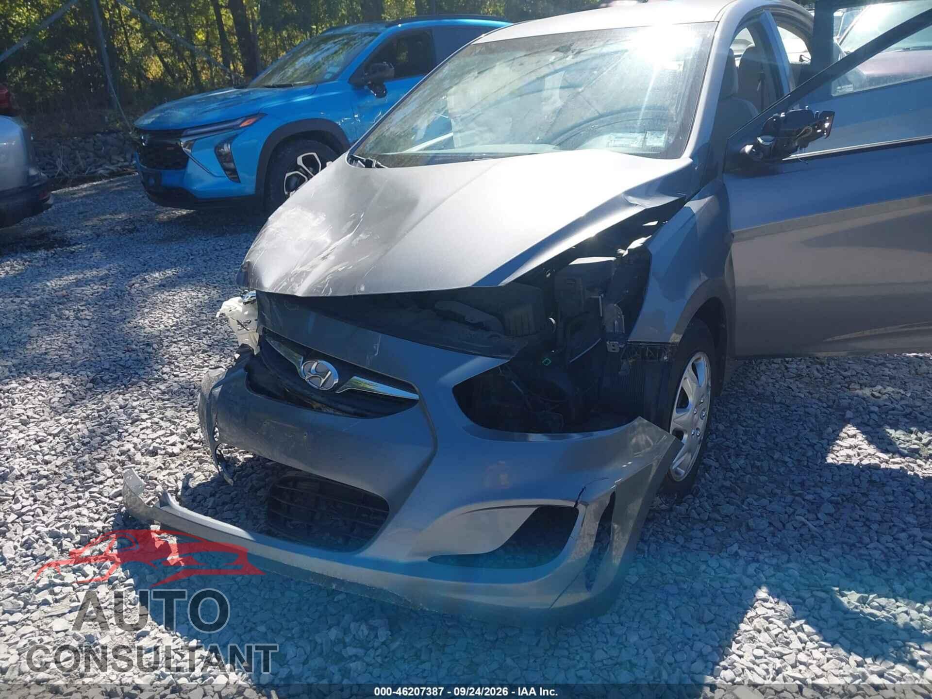 HYUNDAI ACCENT 2013 - KMHCT4AE3DU488845