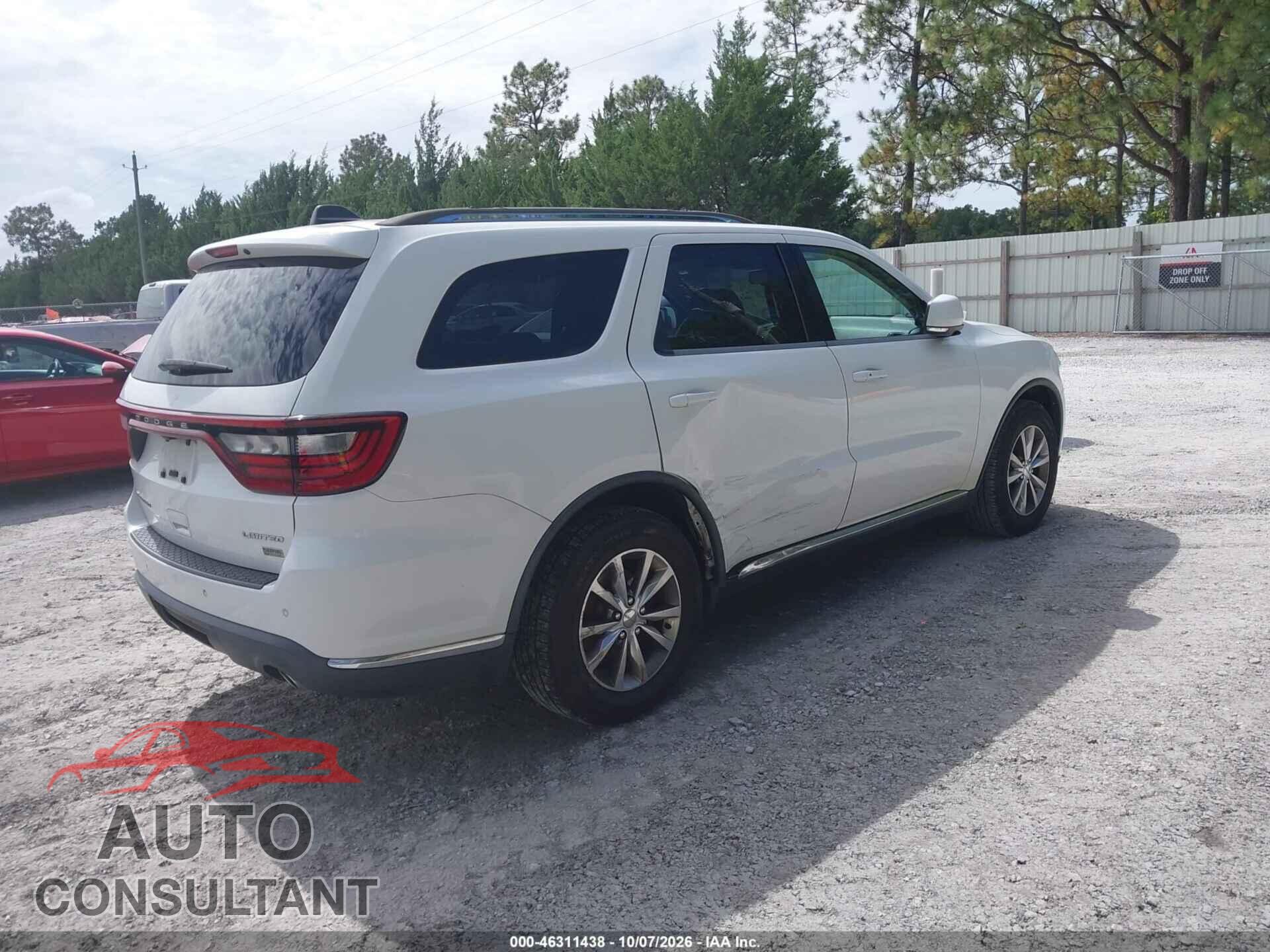 DODGE DURANGO 2014 - 1C4RDHDG8EC599687