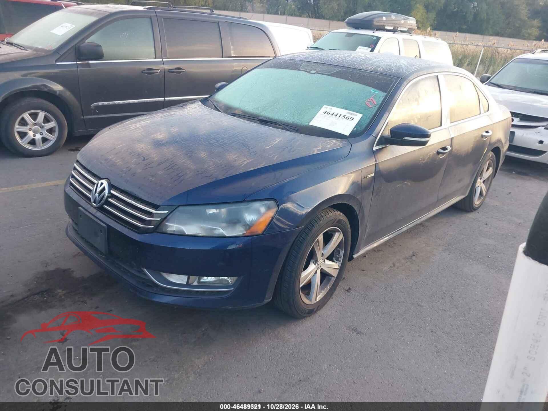 VOLKSWAGEN PASSAT 2015 - 1VWAT7A35FC107627