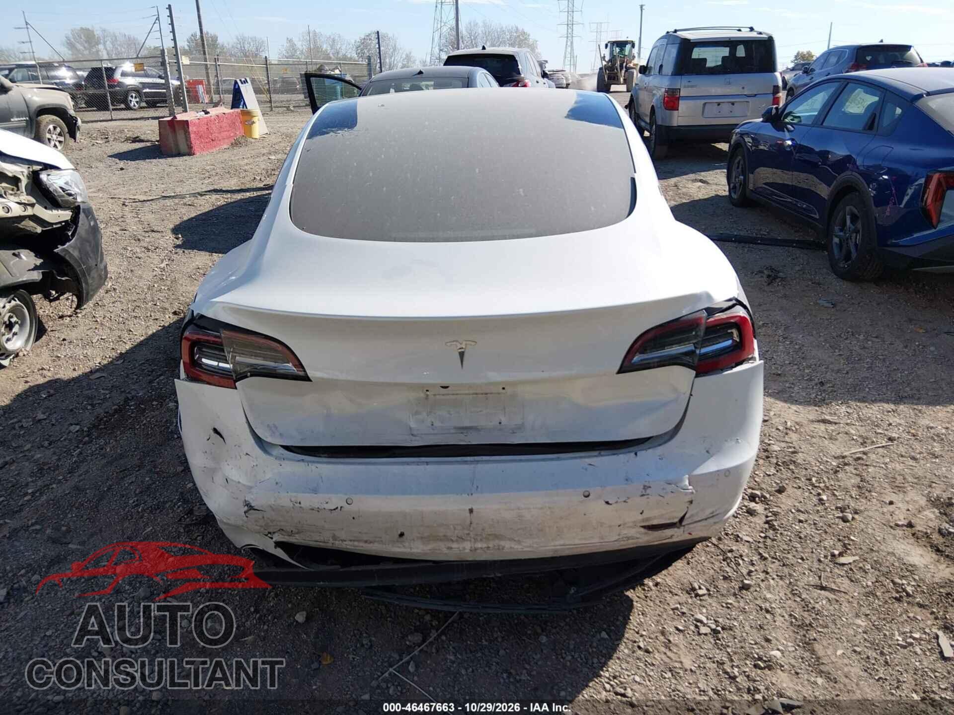TESLA MODEL 3 2021 - 5YJ3E1EA2MF942676