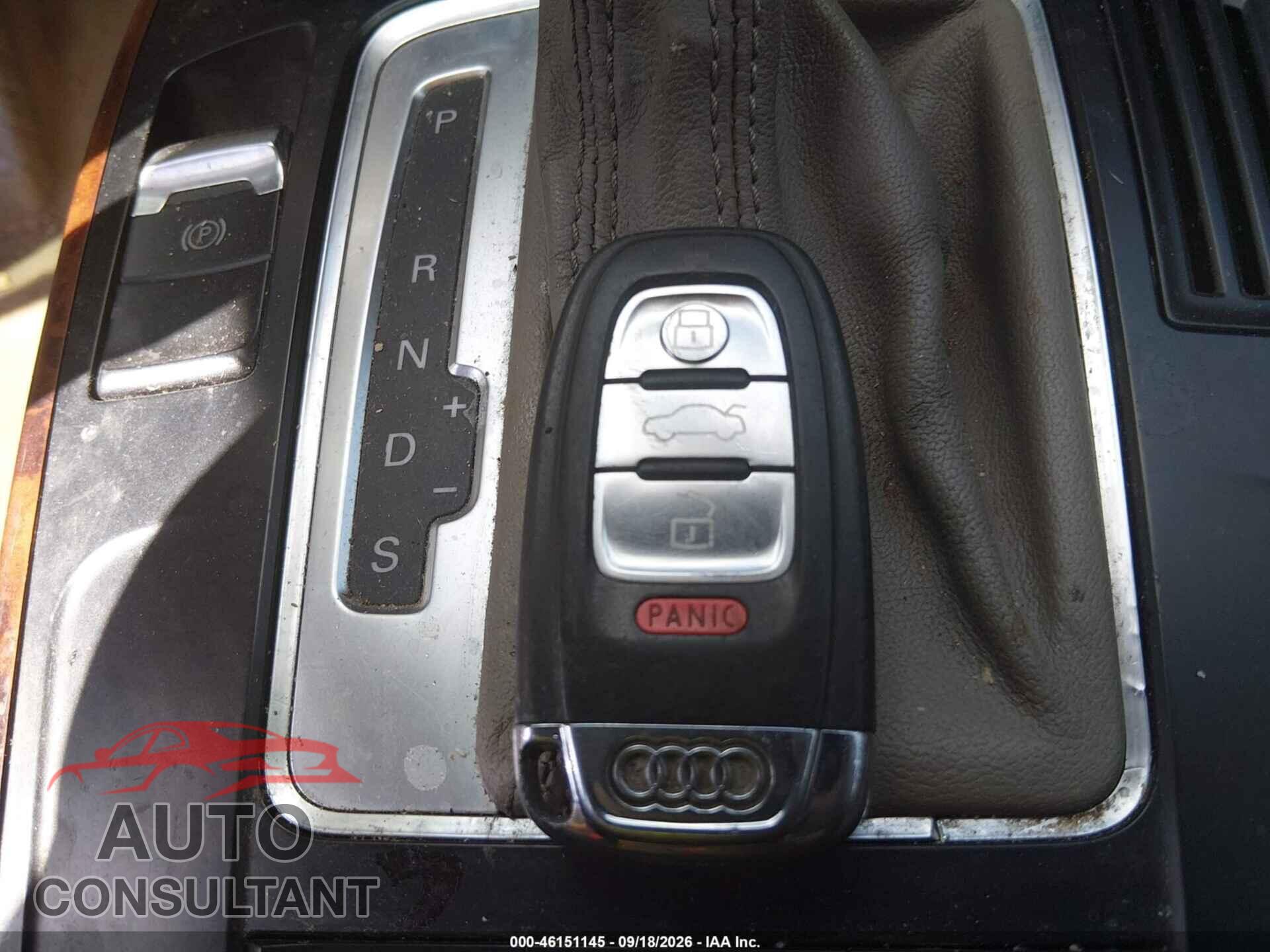 AUDI A4 2012 - WAUBFAFLXCA037020