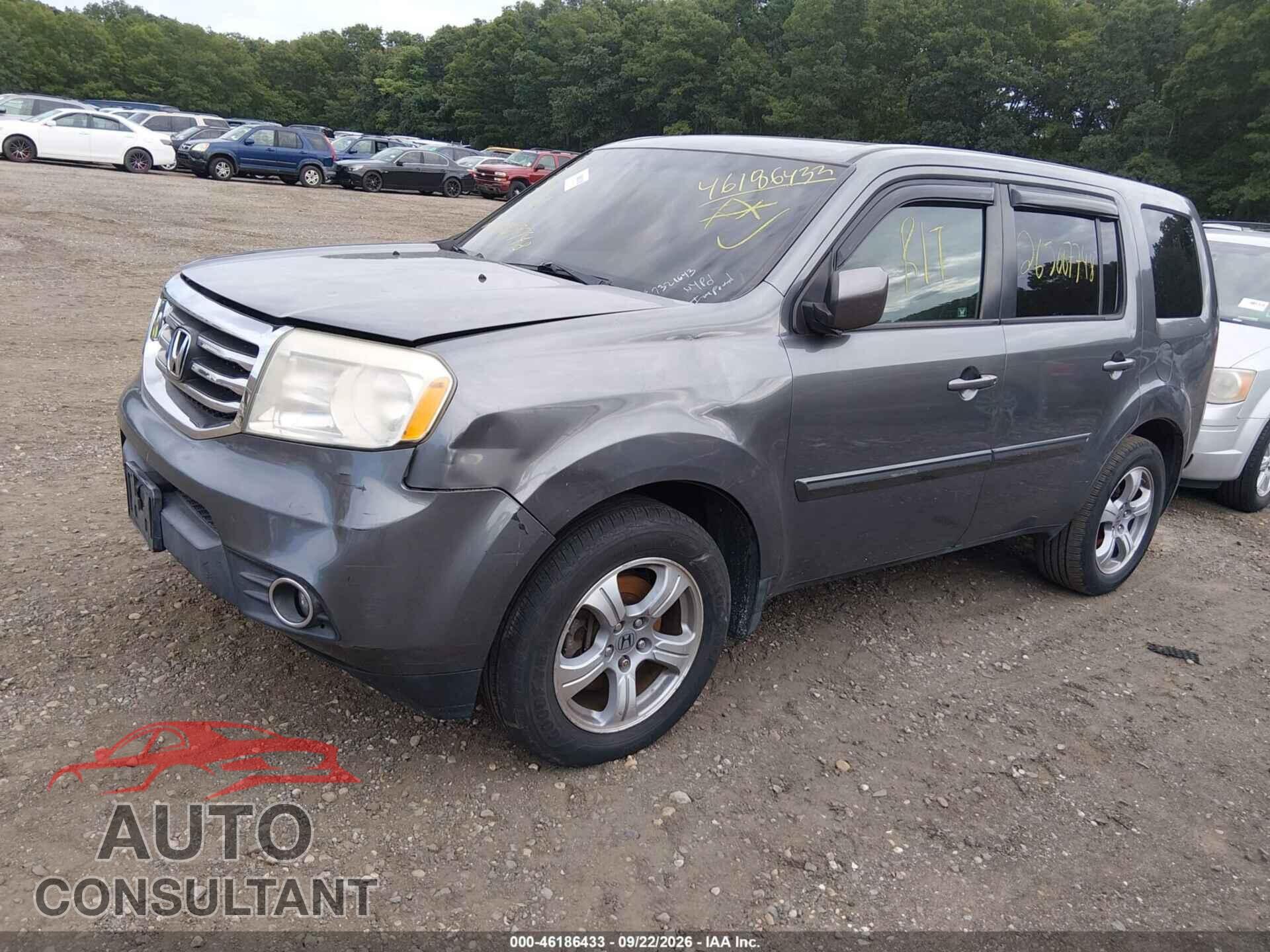 HONDA PILOT 2012 - 5FNYF4H42CB017968