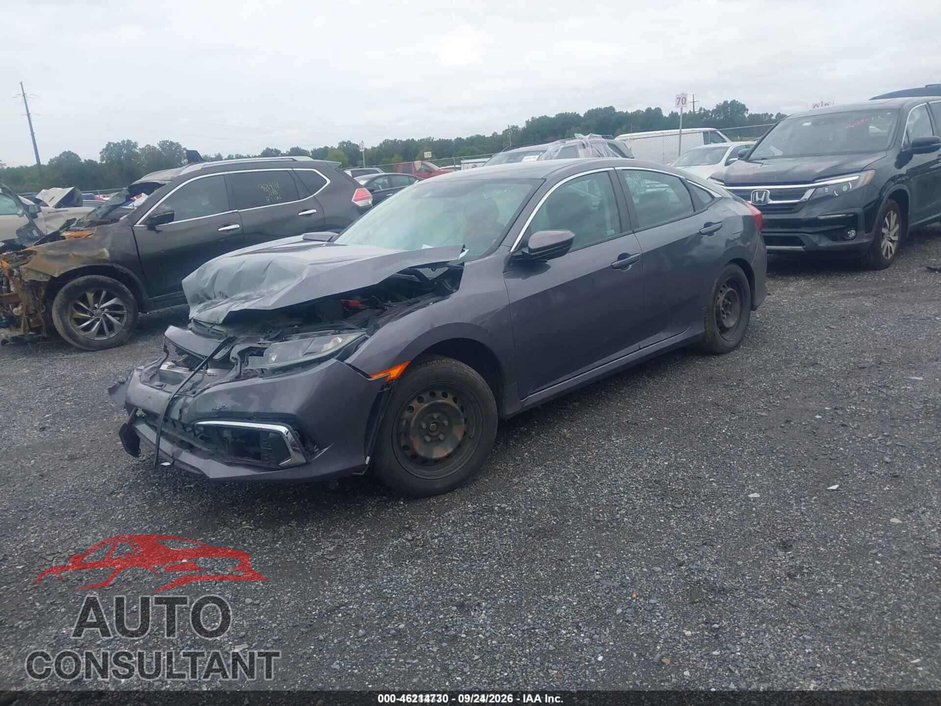 HONDA CIVIC 2019 - 2HGFC2F64KH580460
