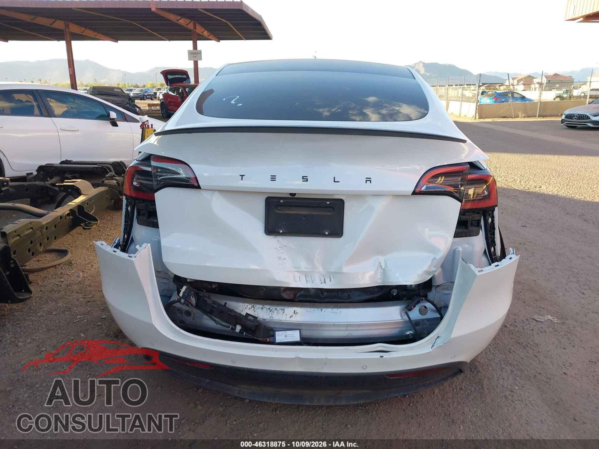 TESLA MODEL Y 2022 - 7SAYGDEF4NF347314