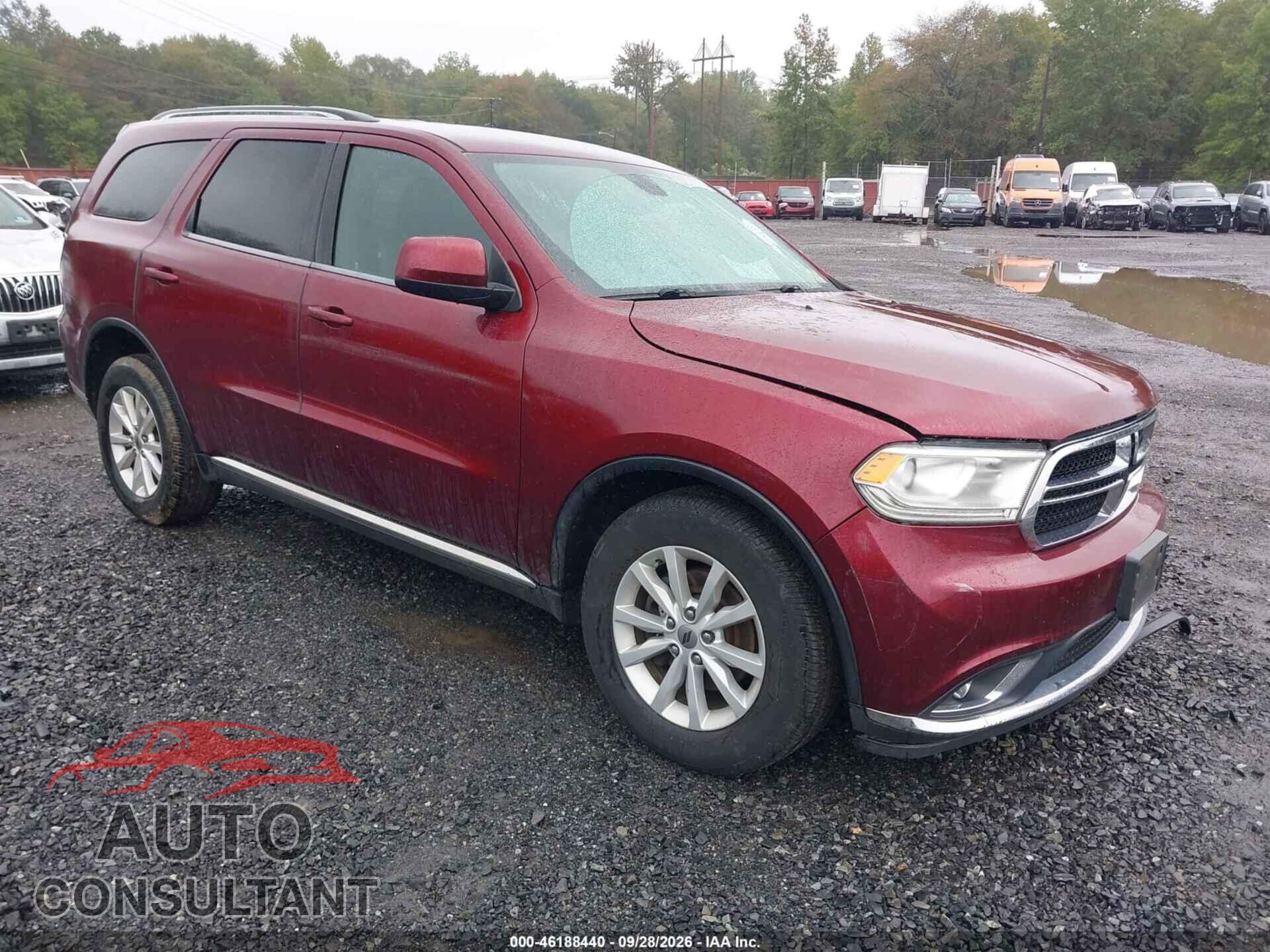 DODGE DURANGO 2019 - 1C4RDHAG3KC584983