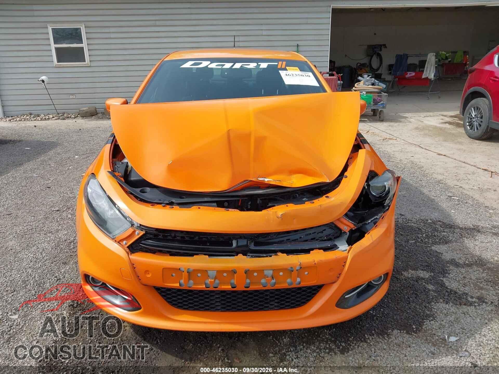 DODGE DART 2014 - 1C3CDFBB7ED668482
