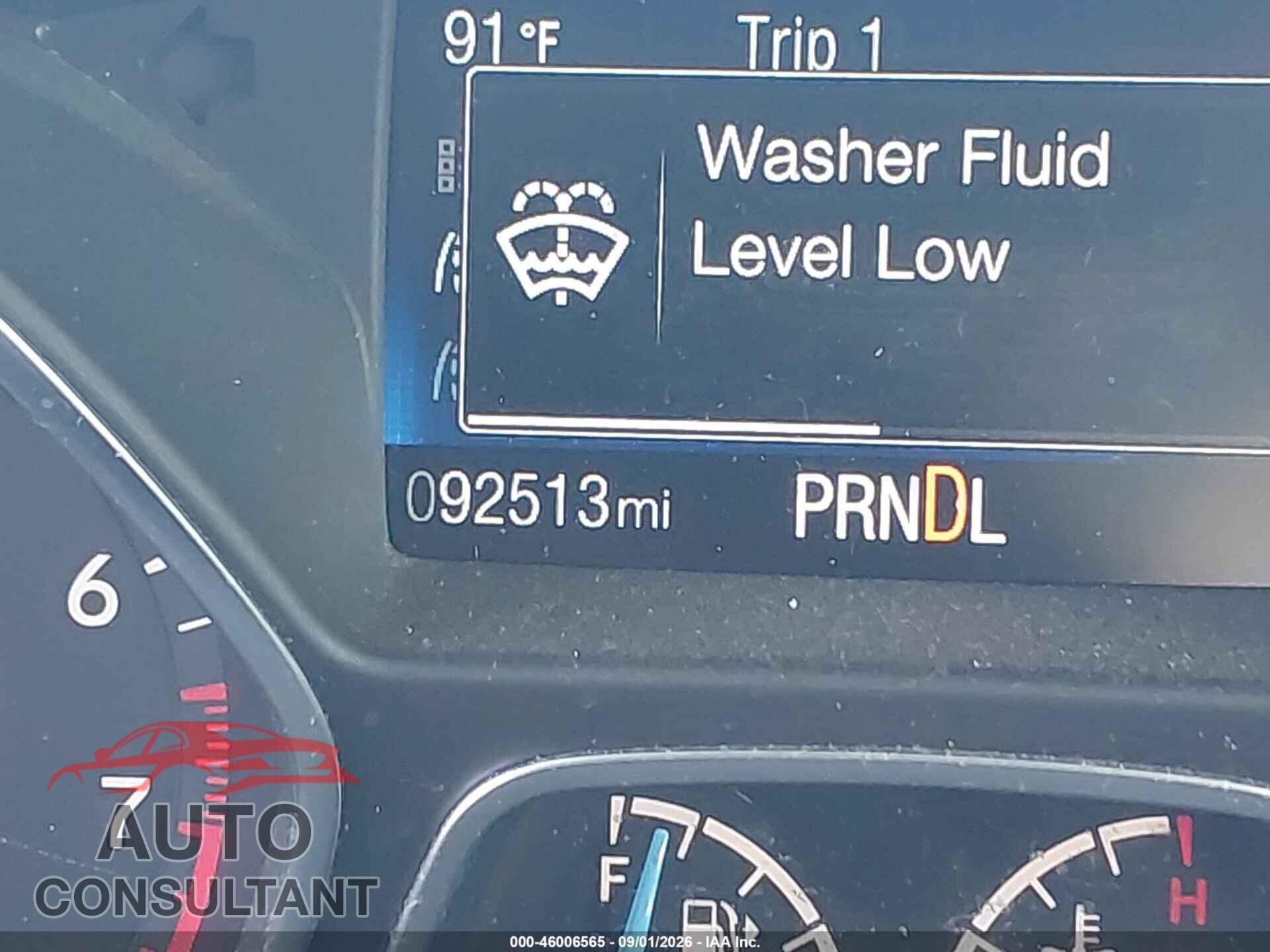 FORD FOCUS 2017 - 1FADP3F21HL331841