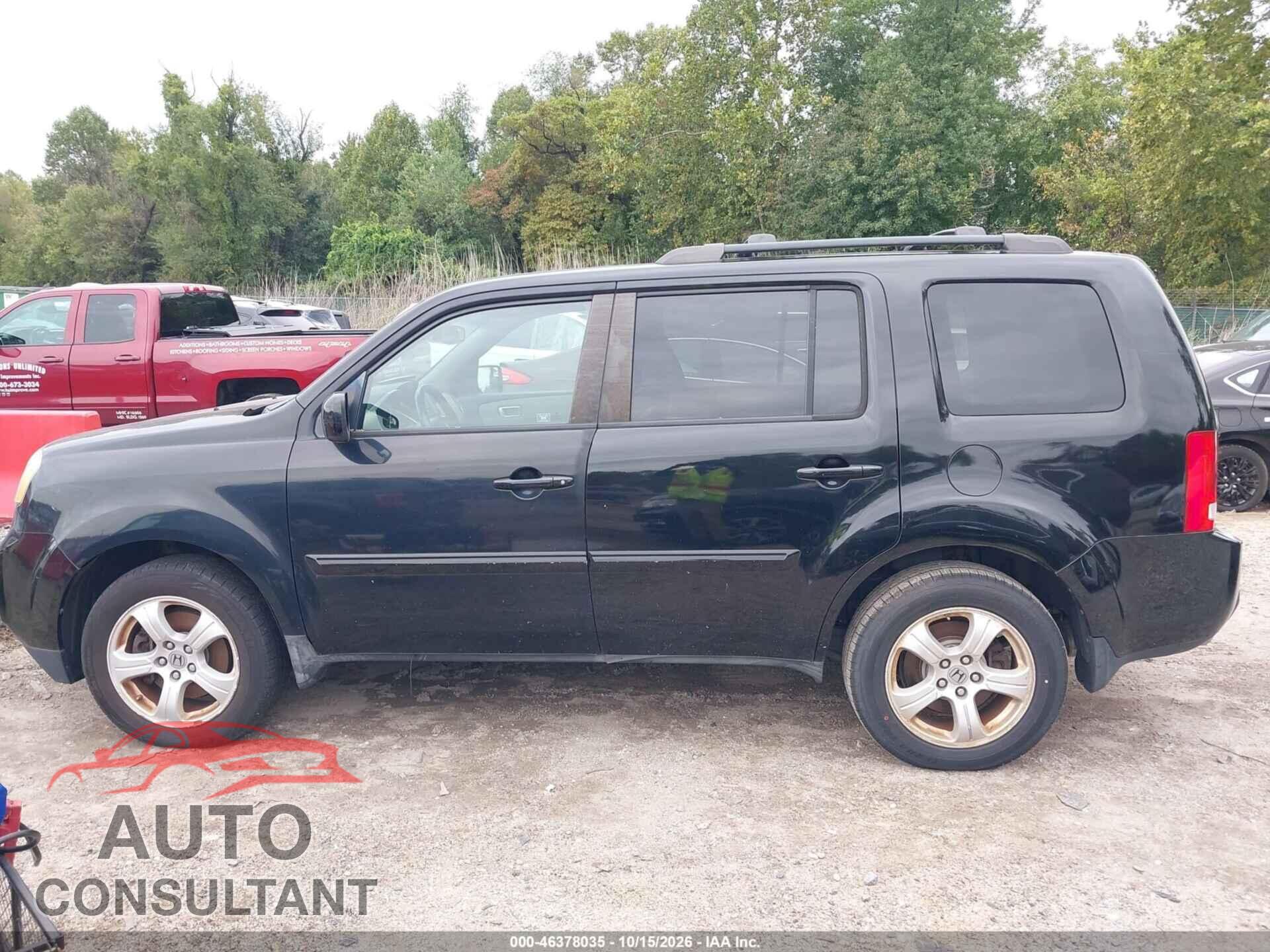 HONDA PILOT 2012 - 5FNYF4H5XCB007732