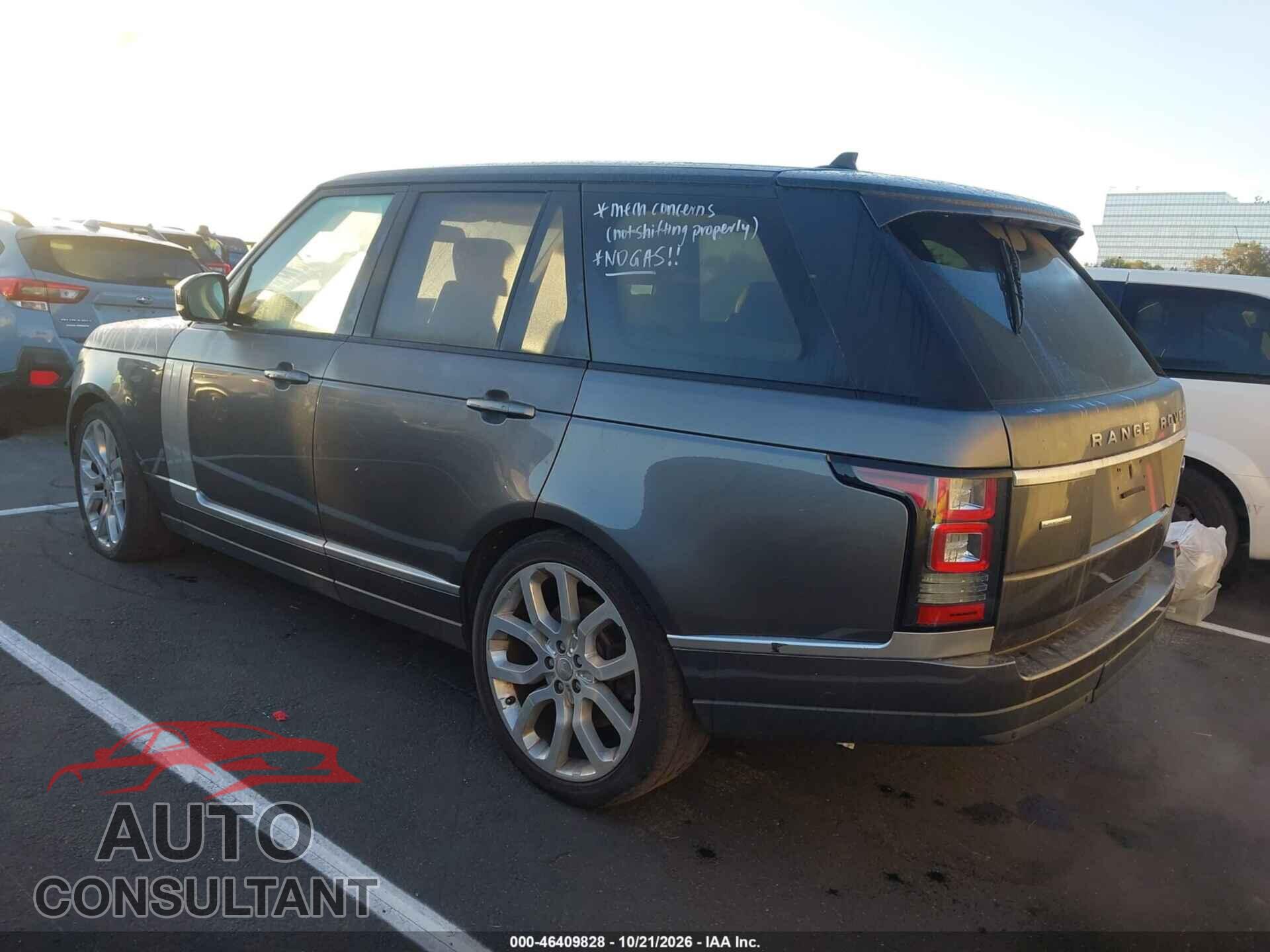 LAND ROVER RANGE ROVER 2015 - SALGS2TF4FA213243